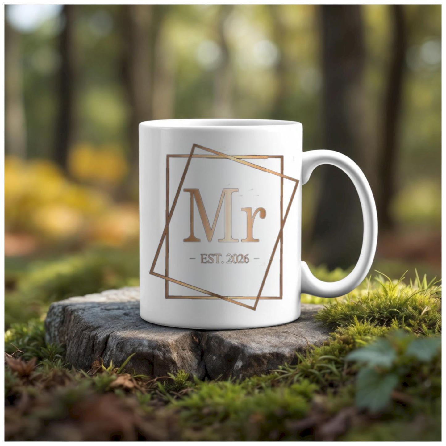Mr & Mrs 2026 Ceramic Mug