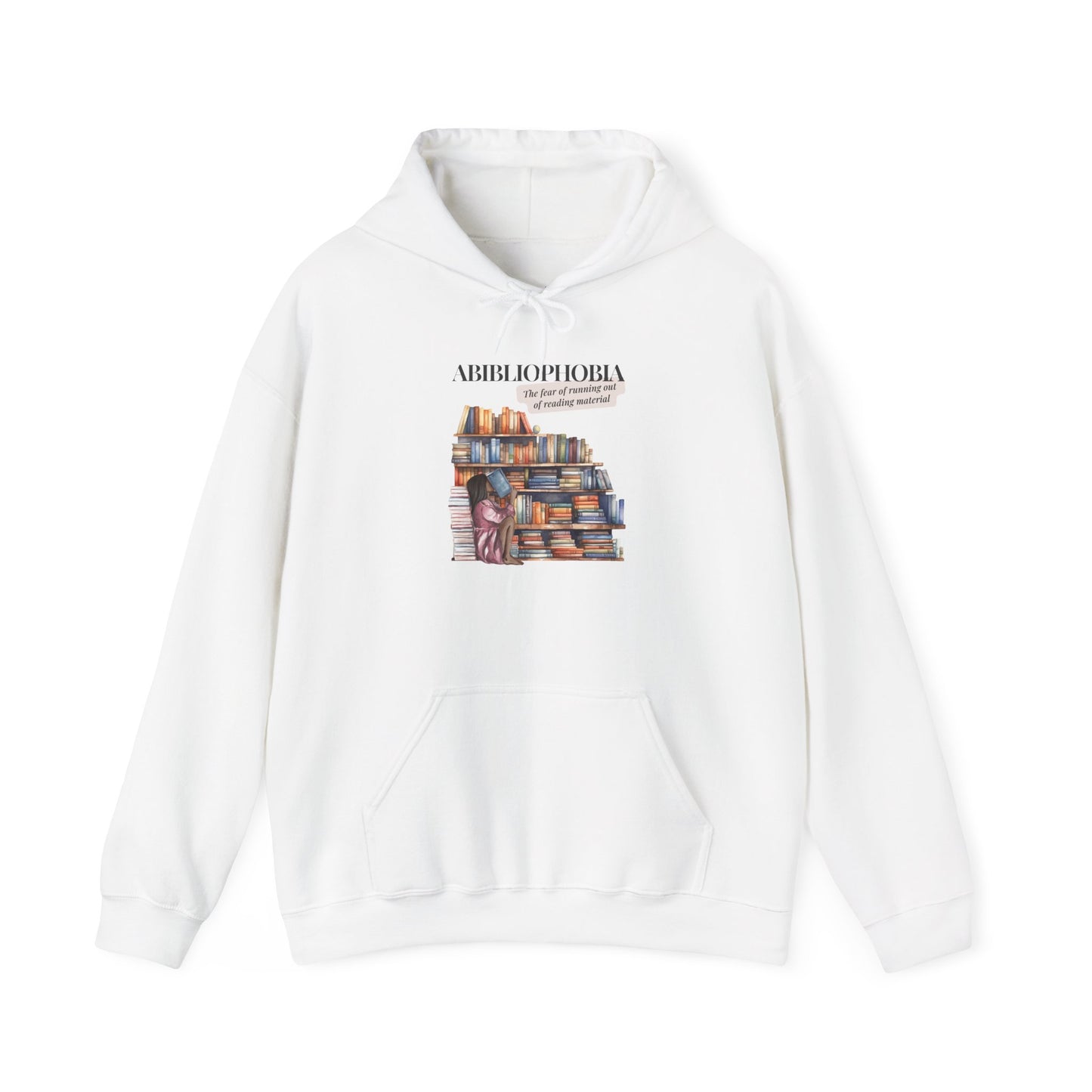 Artistic Unisex Hooded Sweatshirt with Library Design, Cozy Literature Hoodie for Book Lovers, Perfect Gift for Readers, Literary [...]