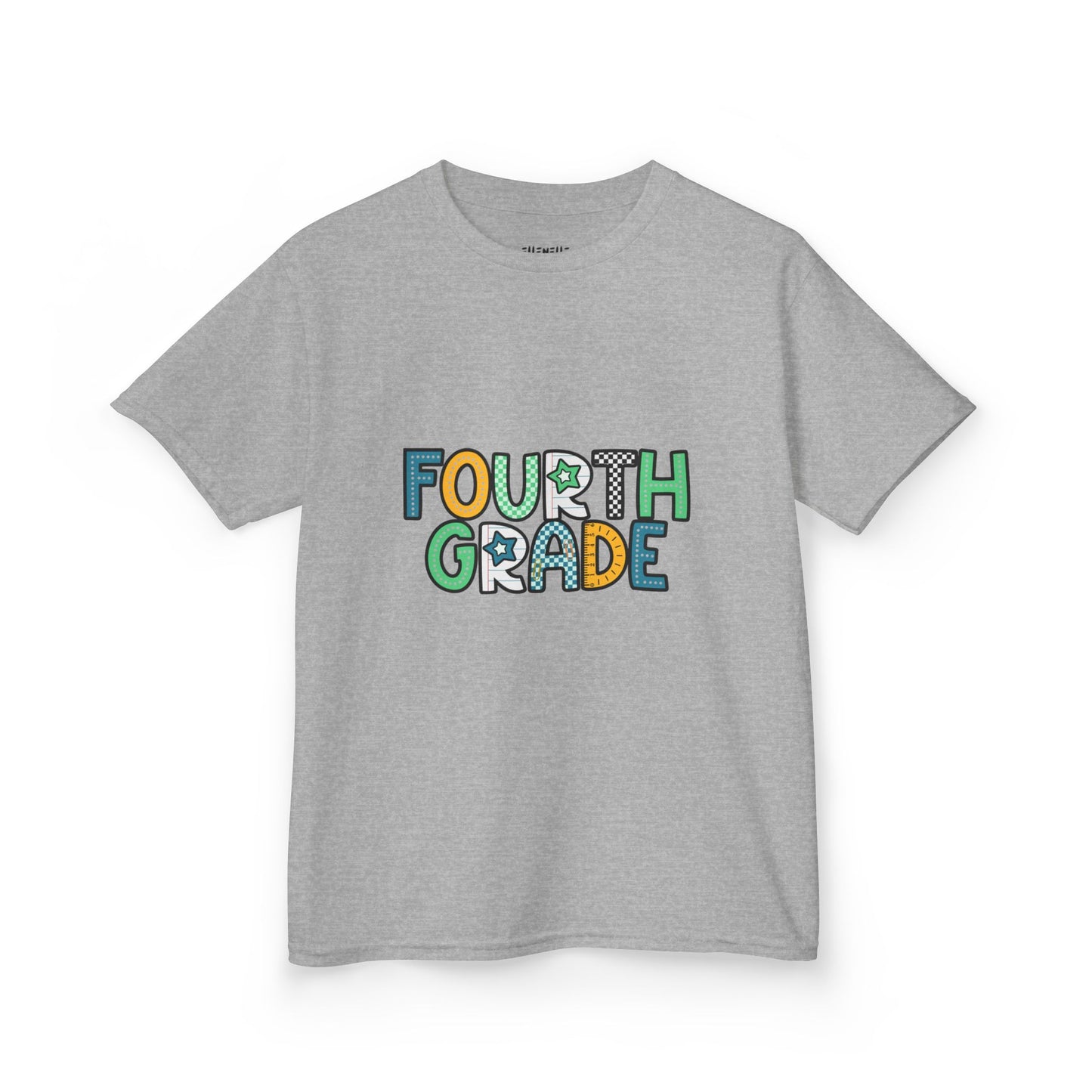 Copy of Fourth Grade T‑Shirt — Blue Back-to-School Tee