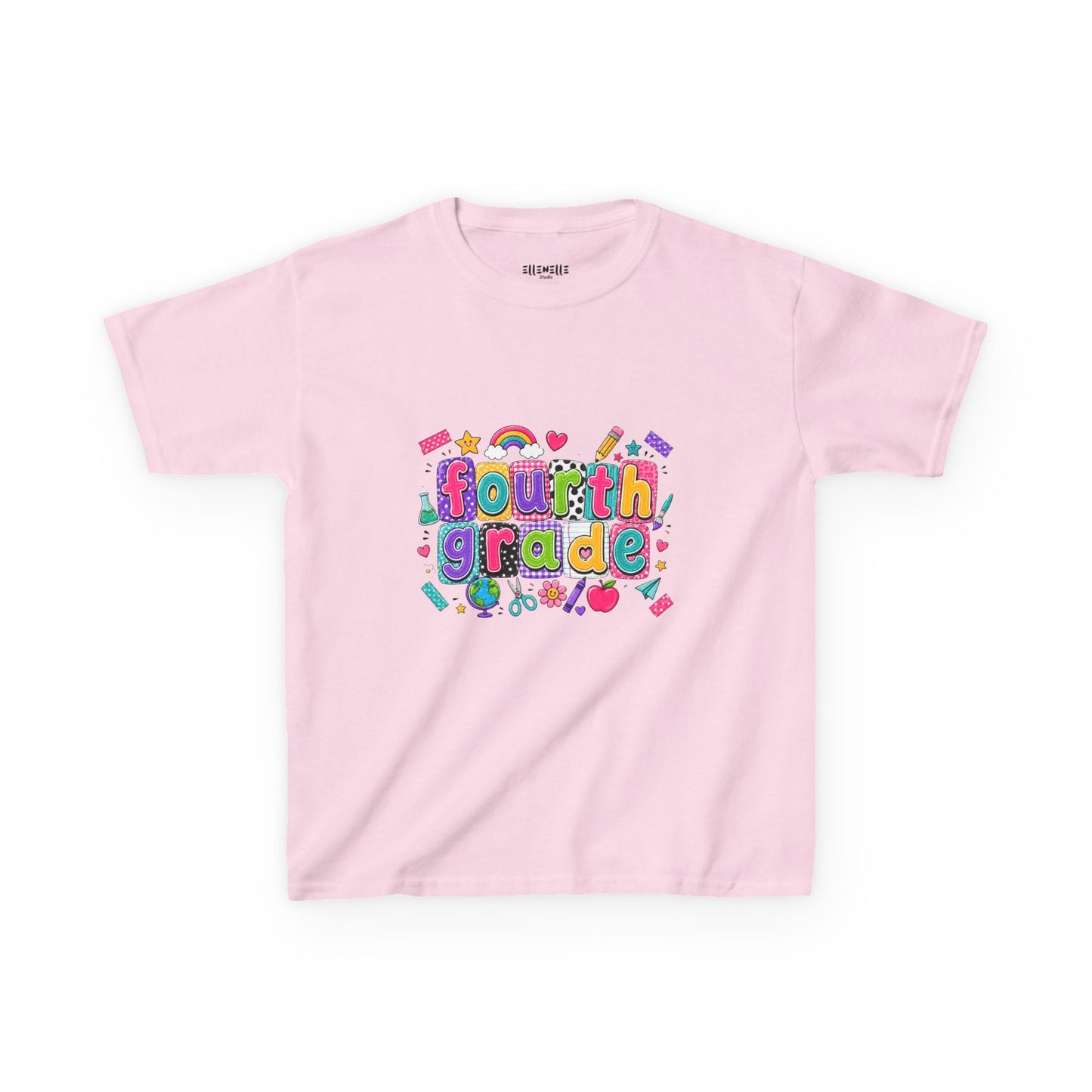 Fourth Grade T‑Shirt — Bright Back-to-School Tee