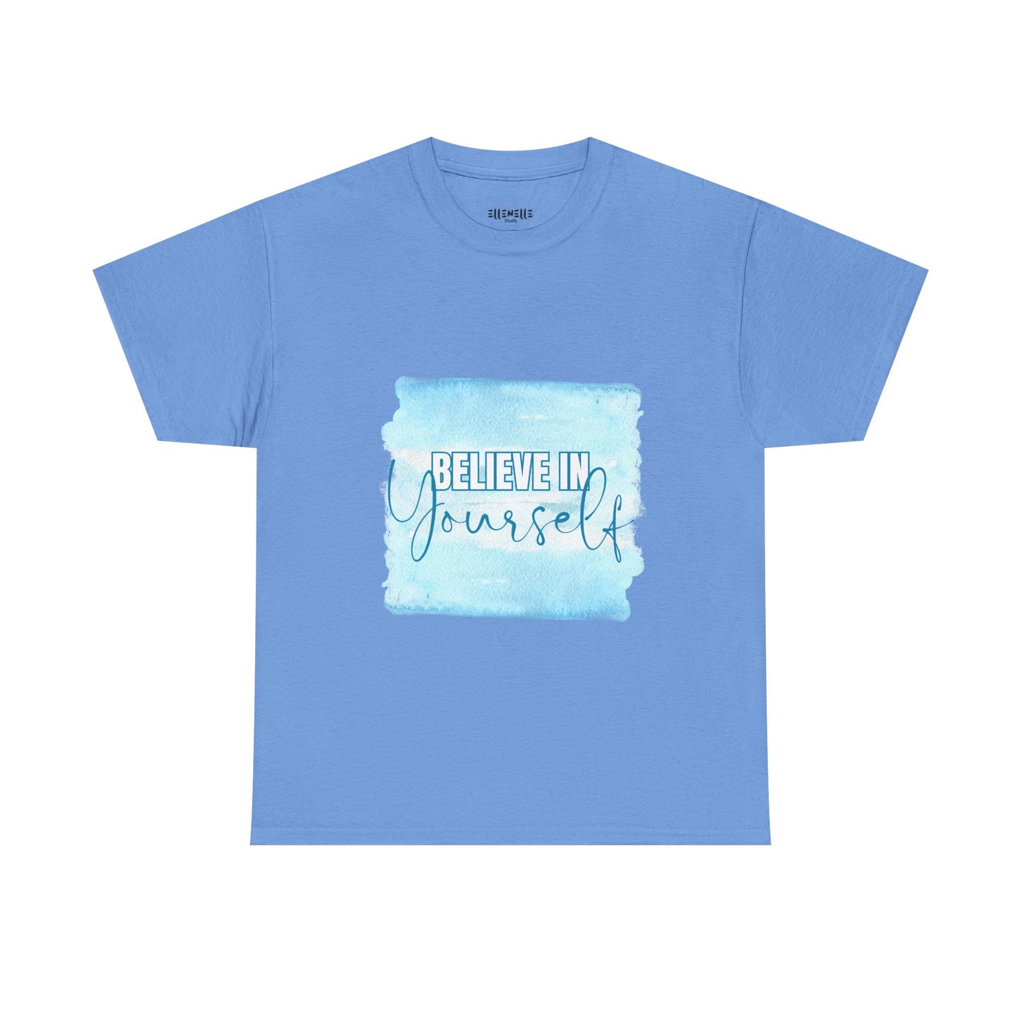 Believe in Yourself Empowering Unisex Heavy Cotton Tee, Self-Love T-Shirt, Affirmation Apparel, Gift for Friends, Motivational Clothing