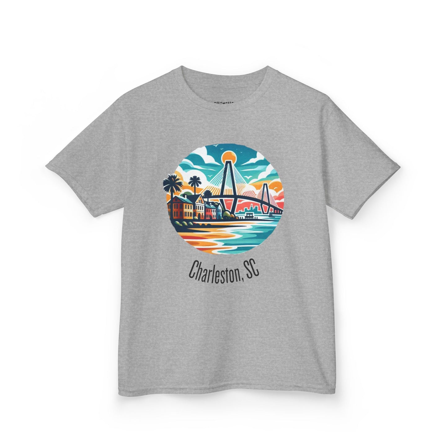 Charleston SC Kids Heavy Cotton Tee, Fun Summer Tee, Kids Vacation Shirt, Coastal Adventure Kids Apparel, Beach Day Outfit, Summer [...]