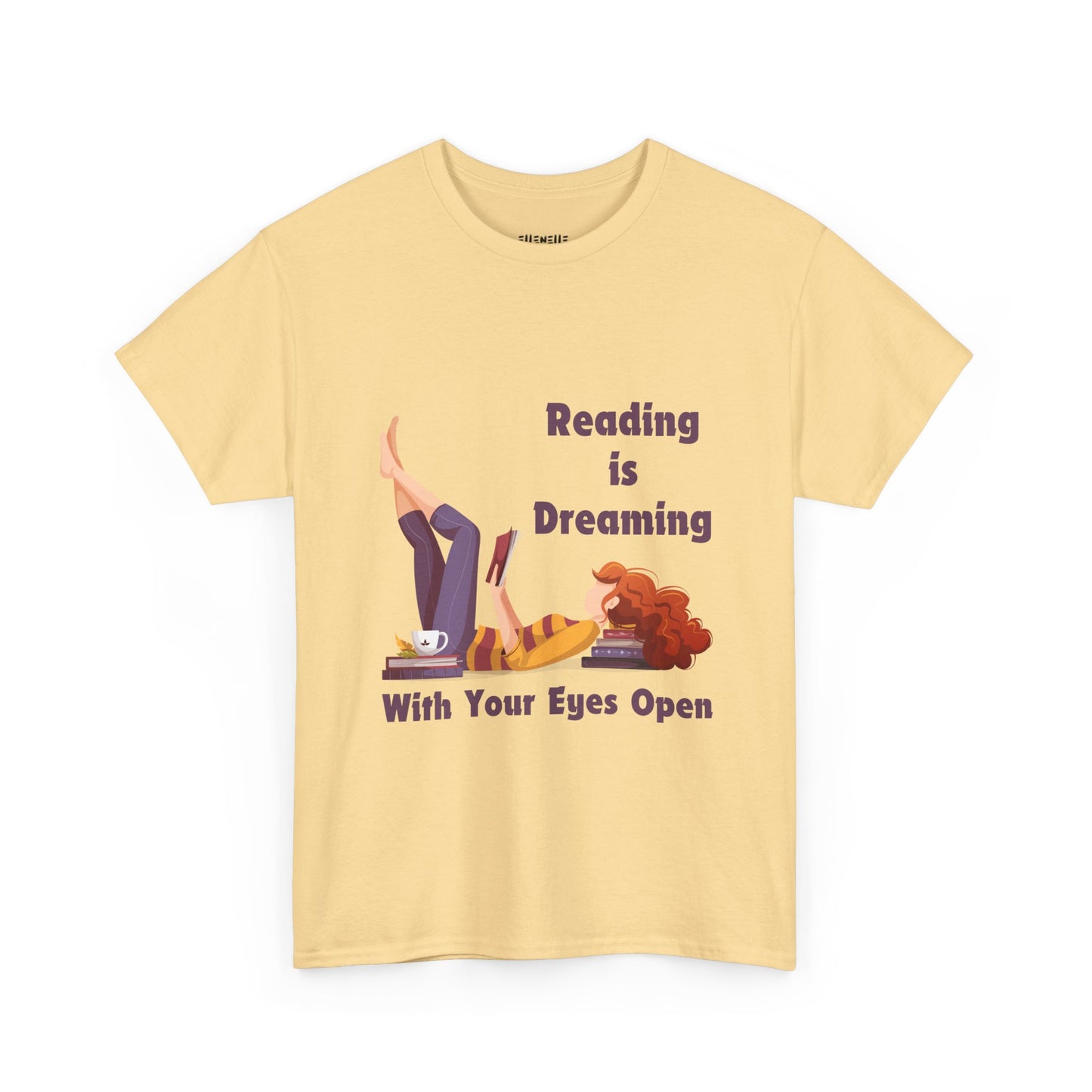 Reading is Dreaming With My Eyes Open... T-Shirt, Unisex Tee