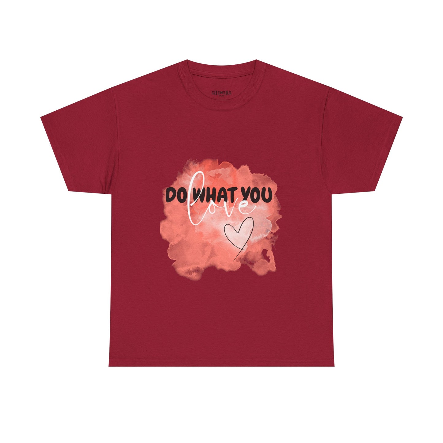 Do What You Love Empowering Unisex Heavy Cotton Tee, Self-Love T-Shirt, Affirmation Apparel, Gift for Friends, Motivational Clothing