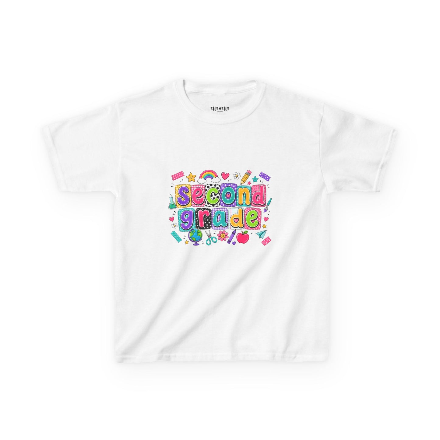 Second Grade T‑Shirt — Bright Back-to-School Tee
