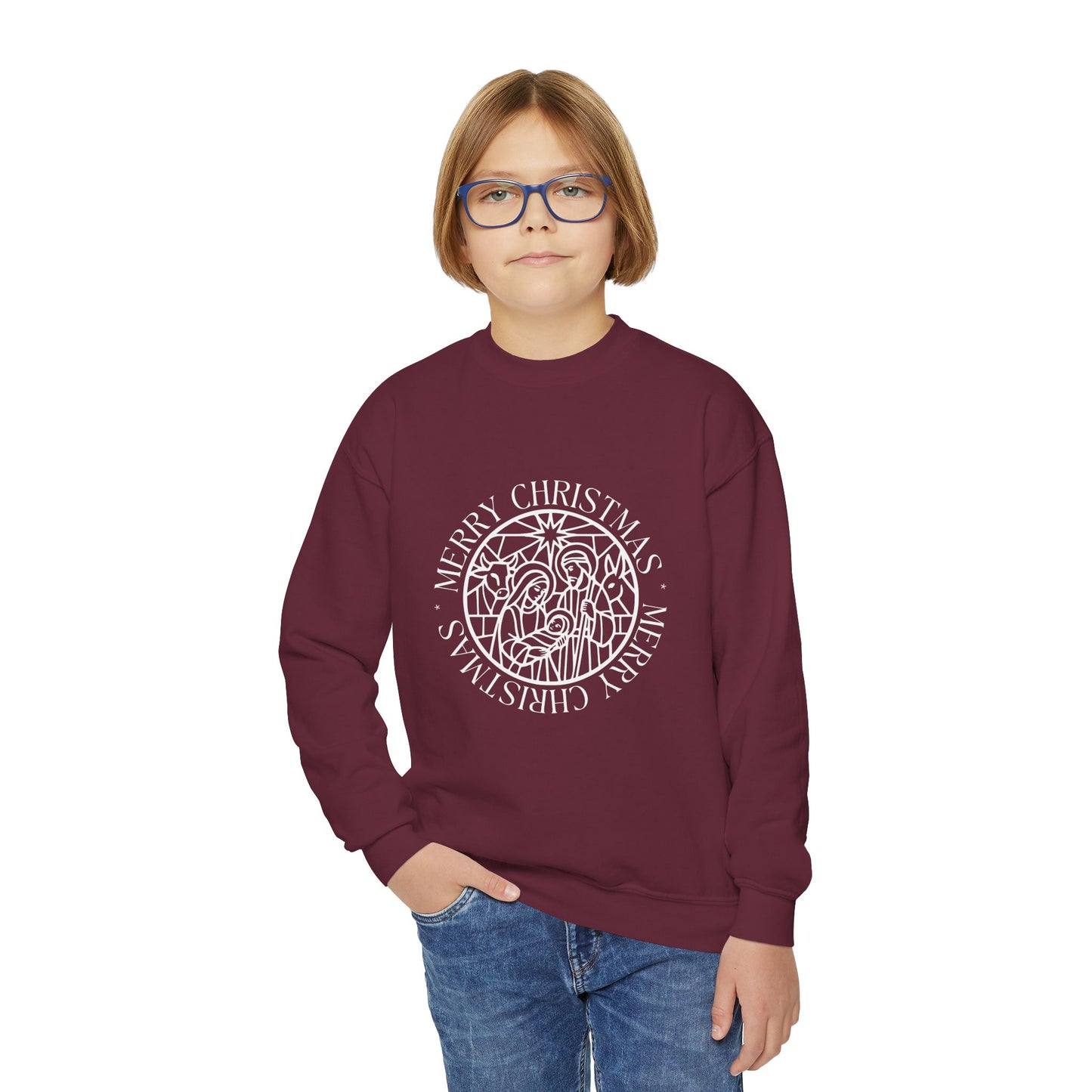 Nativity Youth Crewneck Sweatshirt
