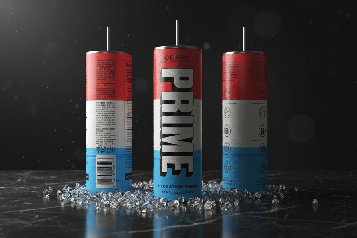 Colorful Prime Energy 20 ounce tumbler
