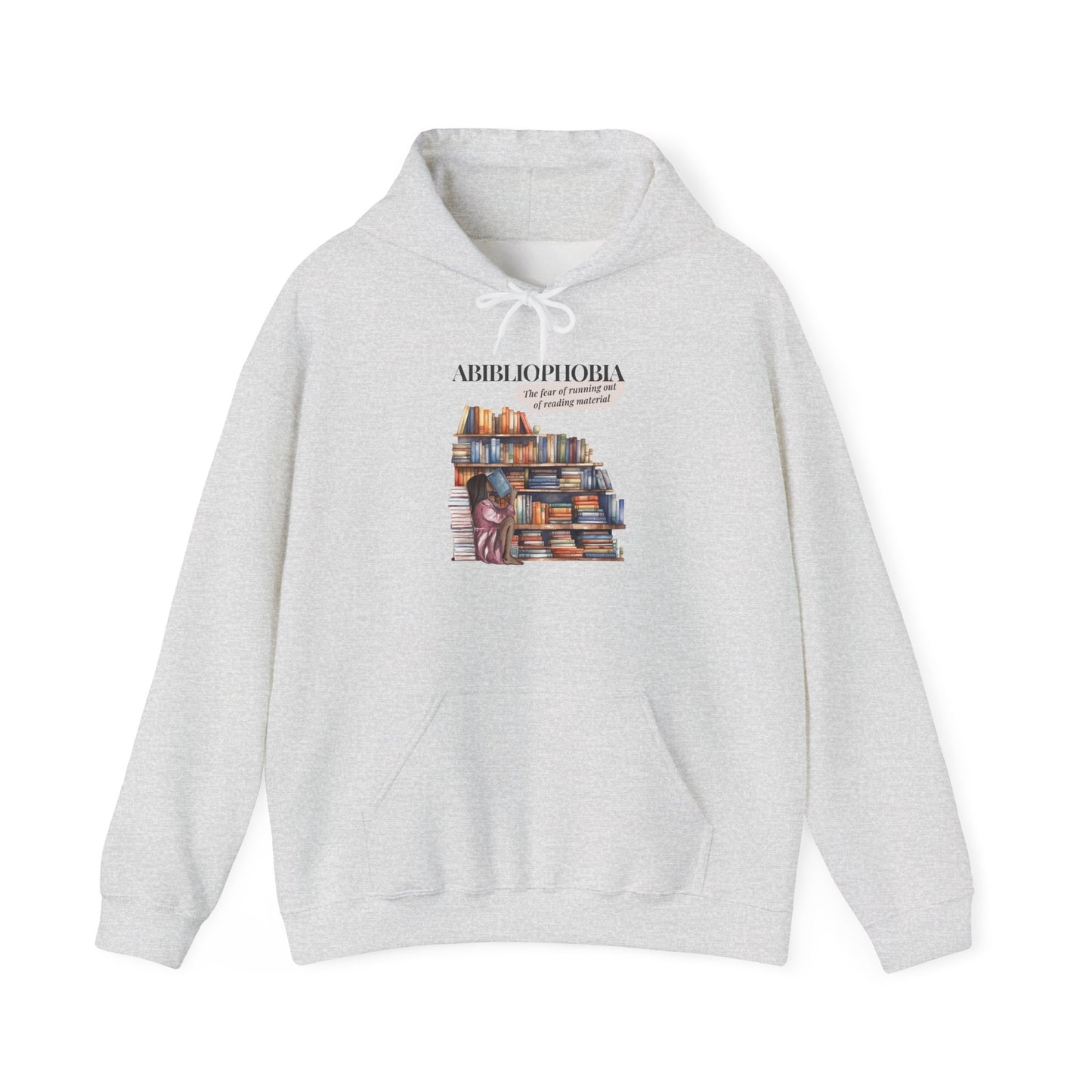 Artistic Unisex Hooded Sweatshirt with Library Design, Cozy Literature Hoodie for Book Lovers, Perfect Gift for Readers, Literary [...]