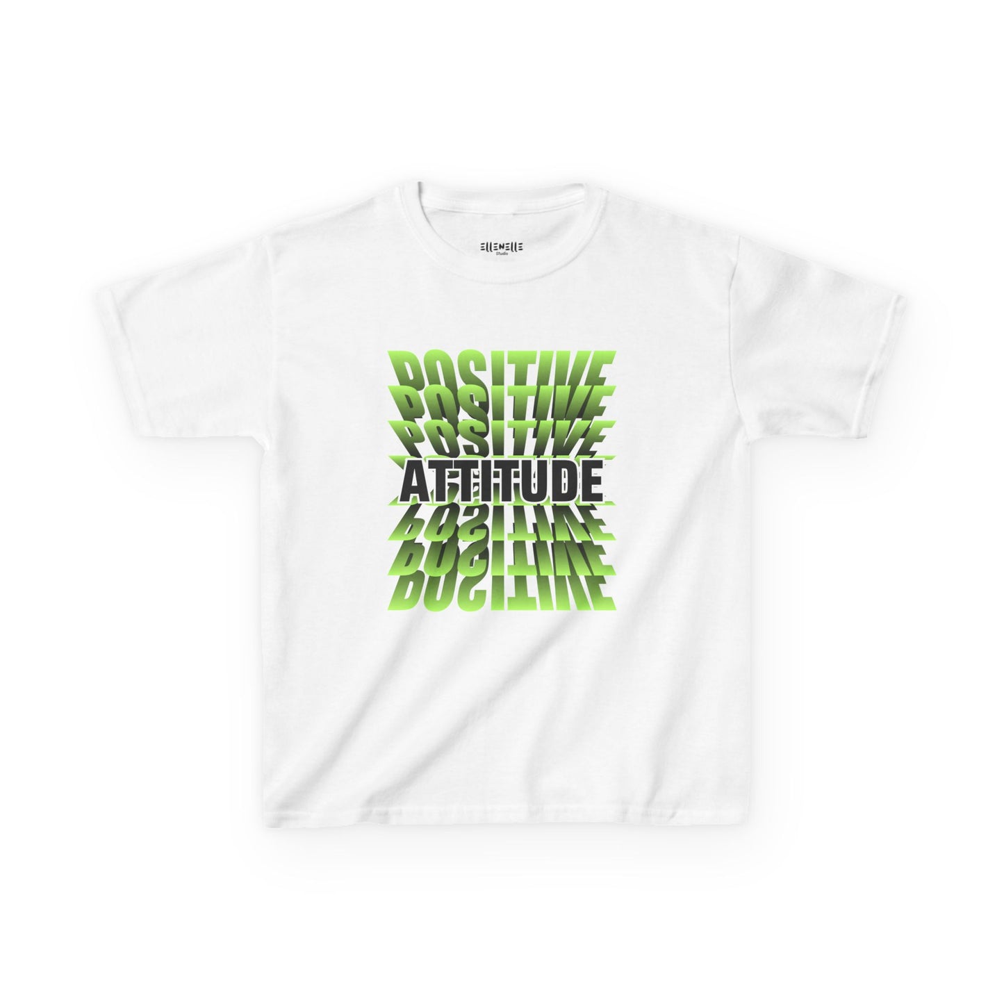 Positive Attitude Motivational Kids T-Shirt, Positive Affirmation Shirt, Gift for Children, Encouraging Apparel