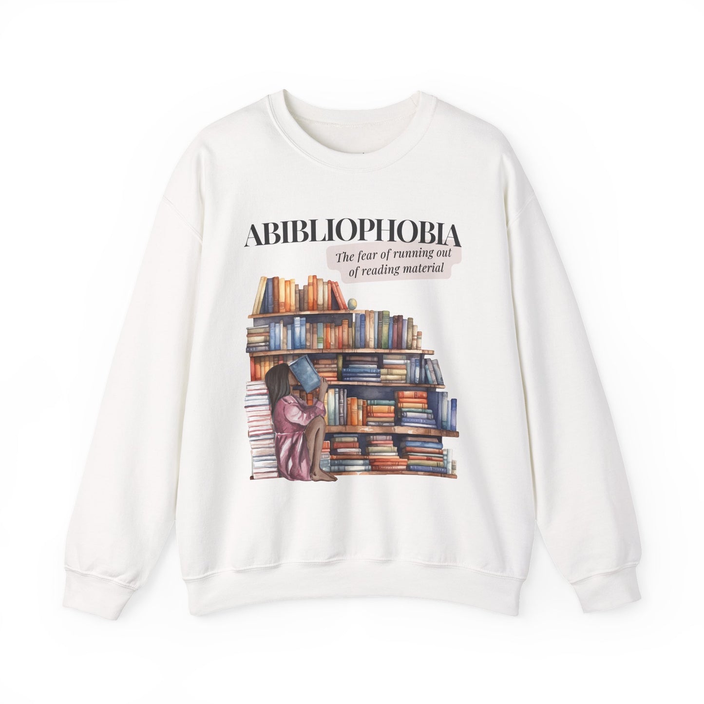 Cozy Bibliophile Sweatshirt, Perfect Gift for Book Lovers, Literary Apparel, Cozy Reading Gift, Cute Bookworm Crewneck