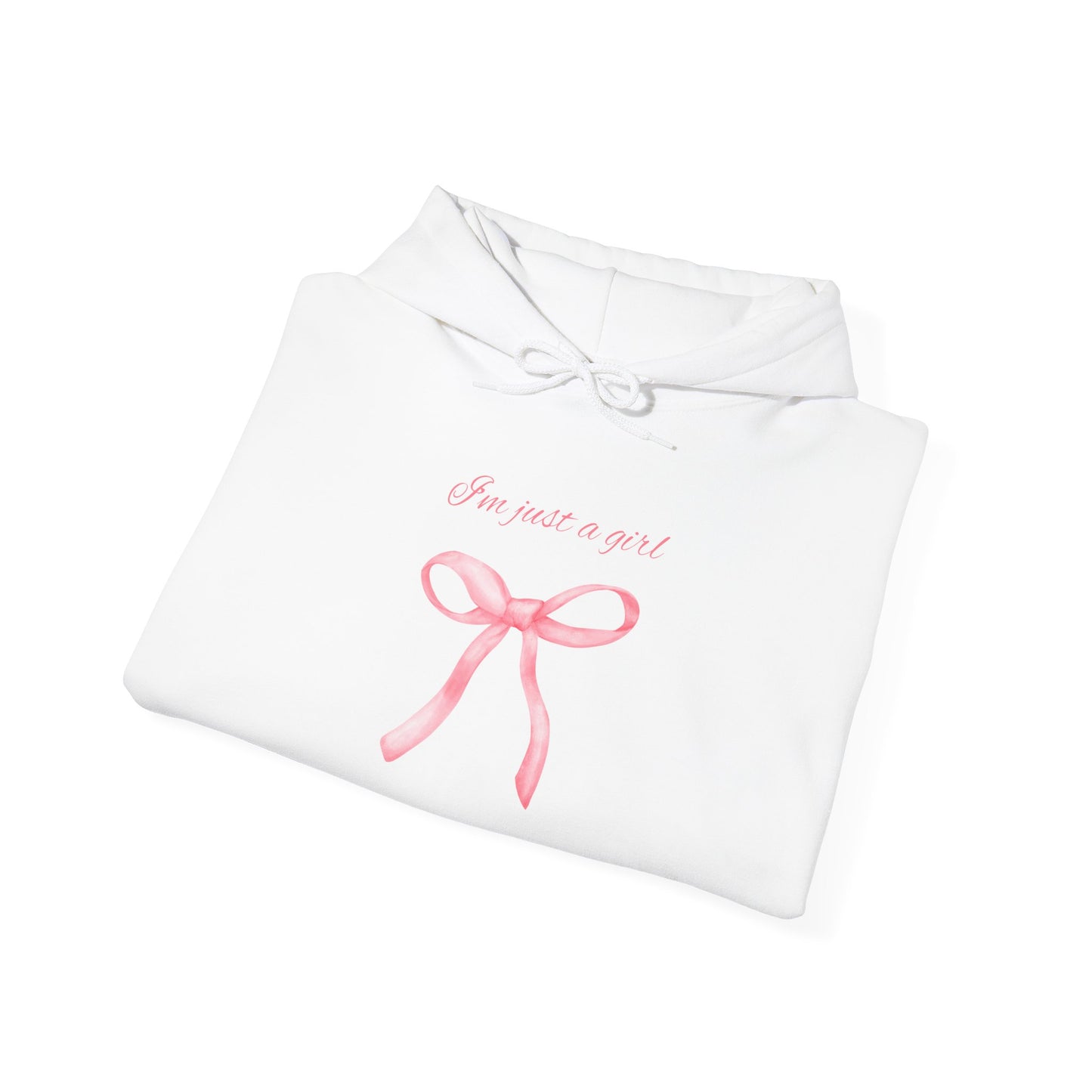 I'm Just A Girl Unisex Hooded Sweatshirt, Cozy Hoodie, Perfect Gift