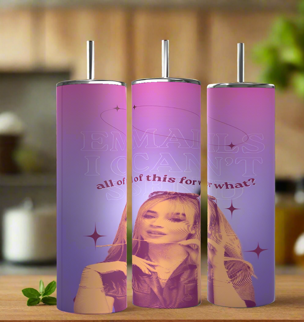 Emails I Couldn't Send Stainless Steel Tumbler