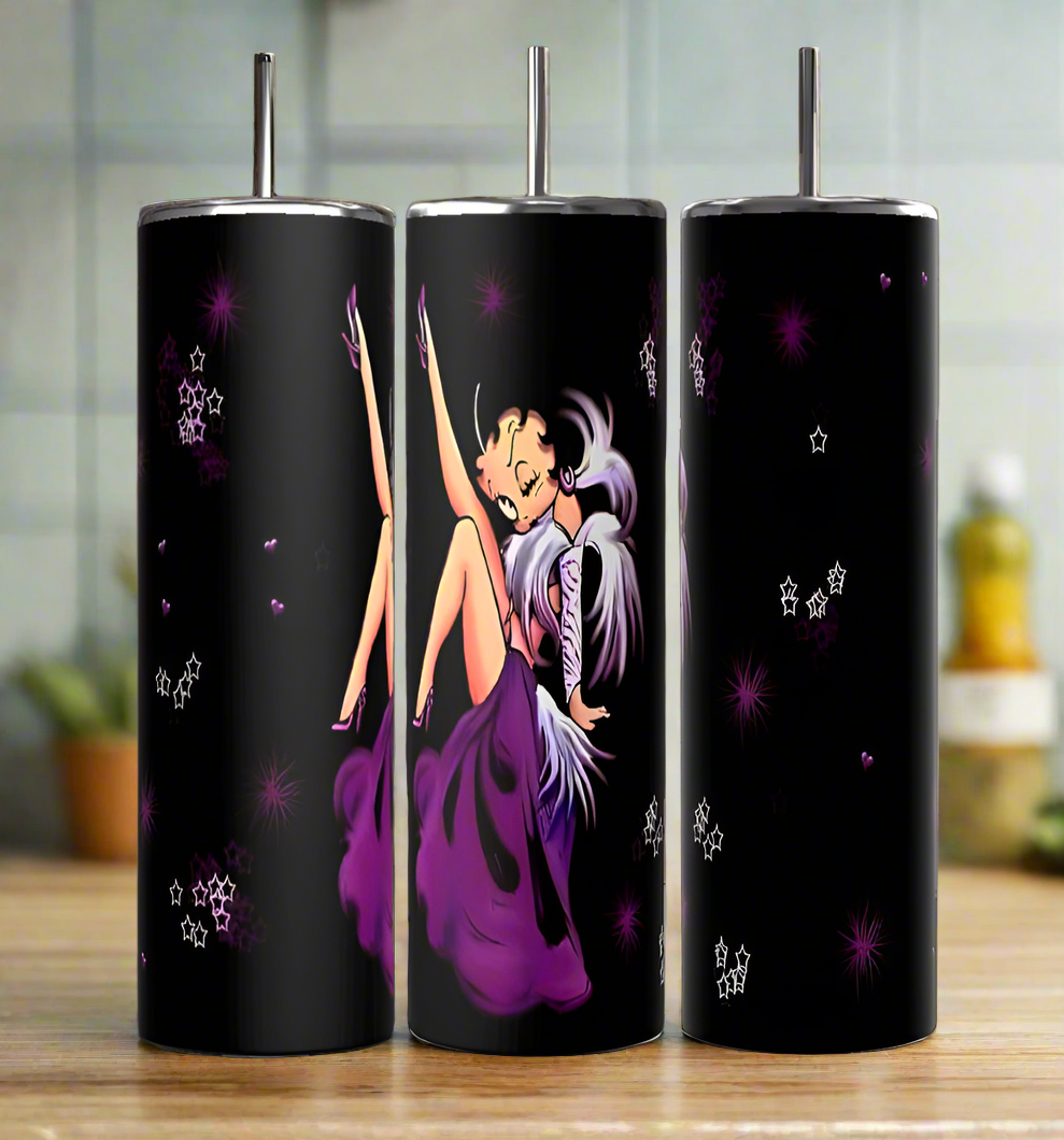 Purple | Betty B 20oz Skinny Tumbler