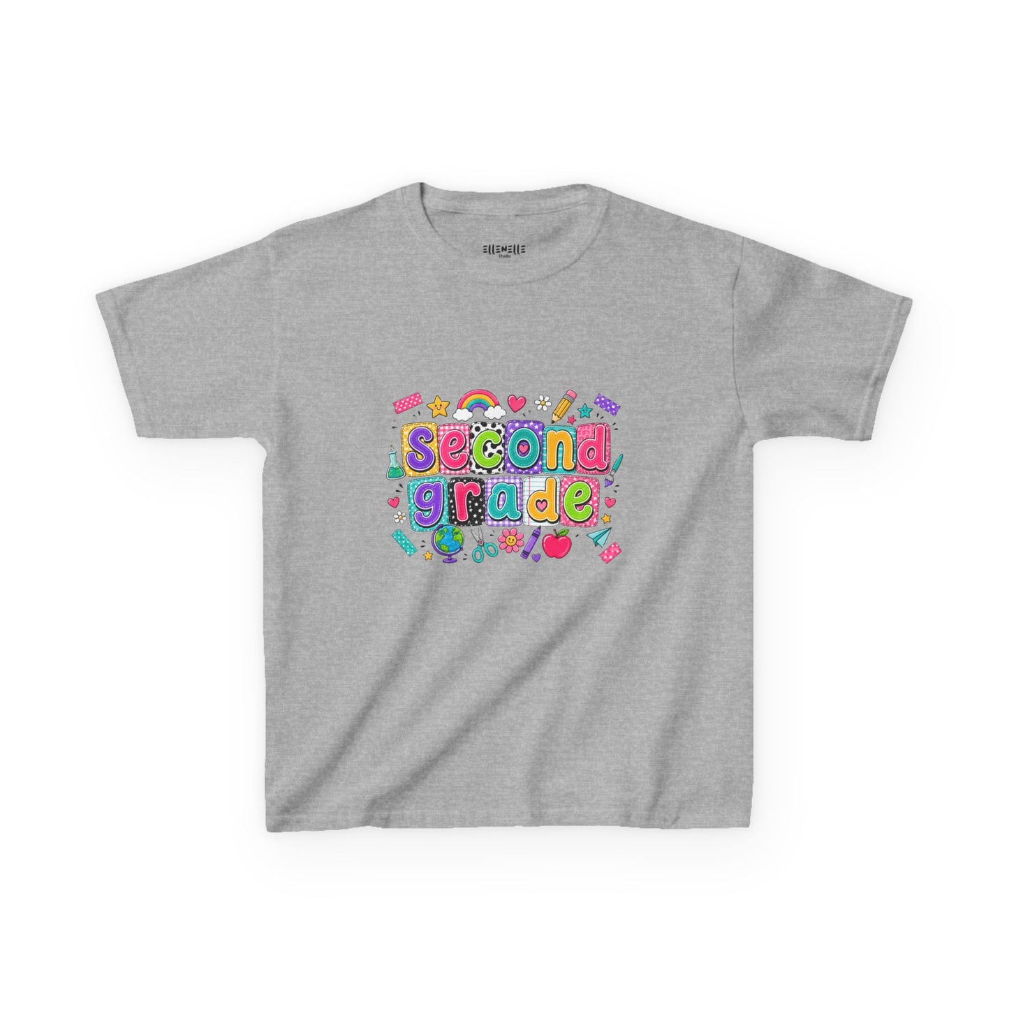 Second Grade T‑Shirt — Bright Back-to-School Tee