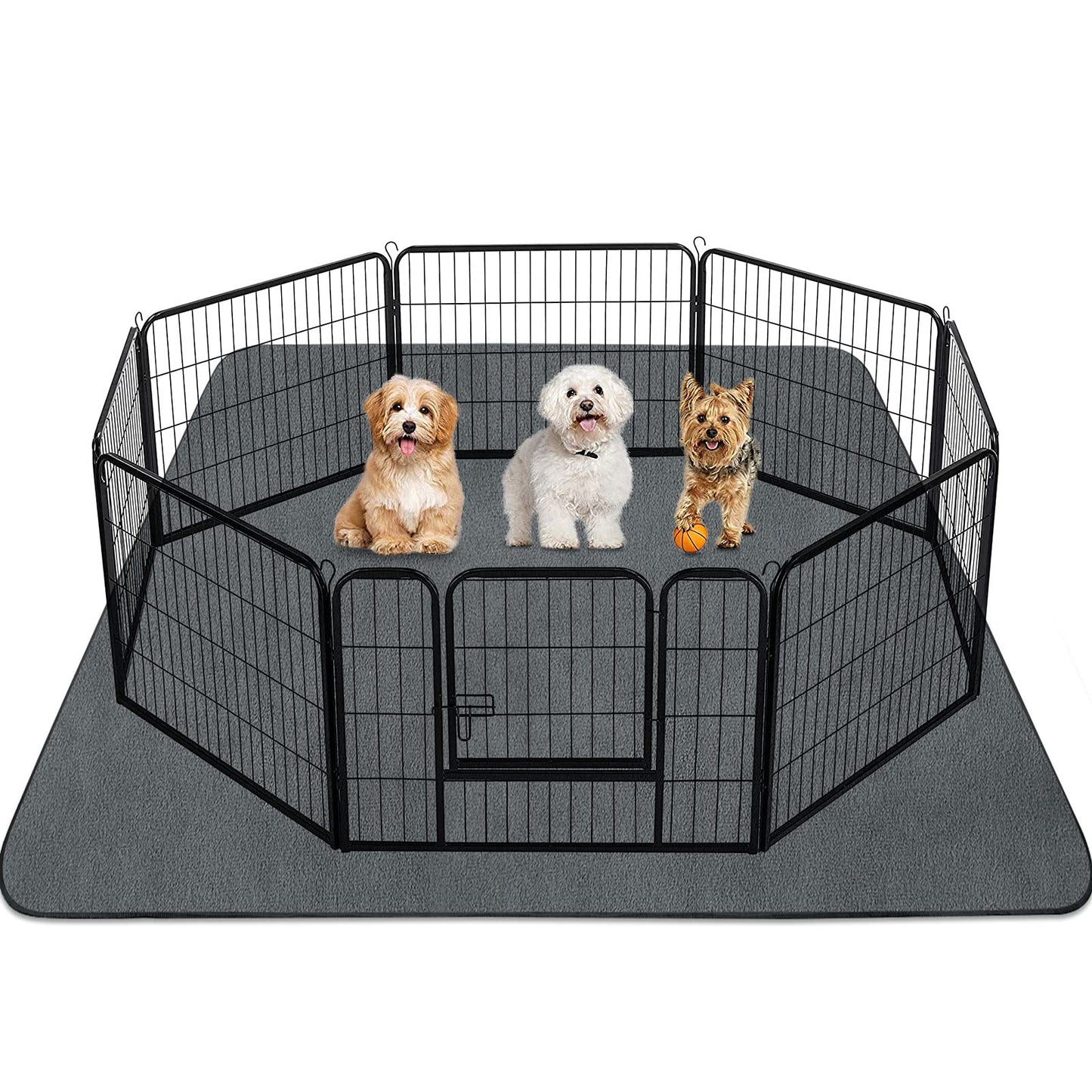 Washable Pee Pad for Dogs 72"x72" Reusable Dog Training Pad Non-Slip Extra Large
