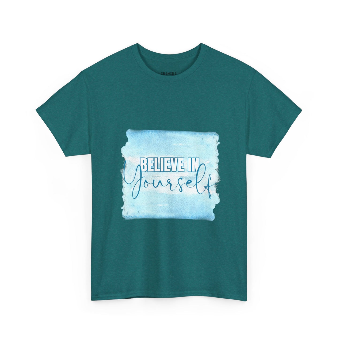 Believe in Yourself Empowering Unisex Heavy Cotton Tee, Self-Love T-Shirt, Affirmation Apparel, Gift for Friends, Motivational Clothing