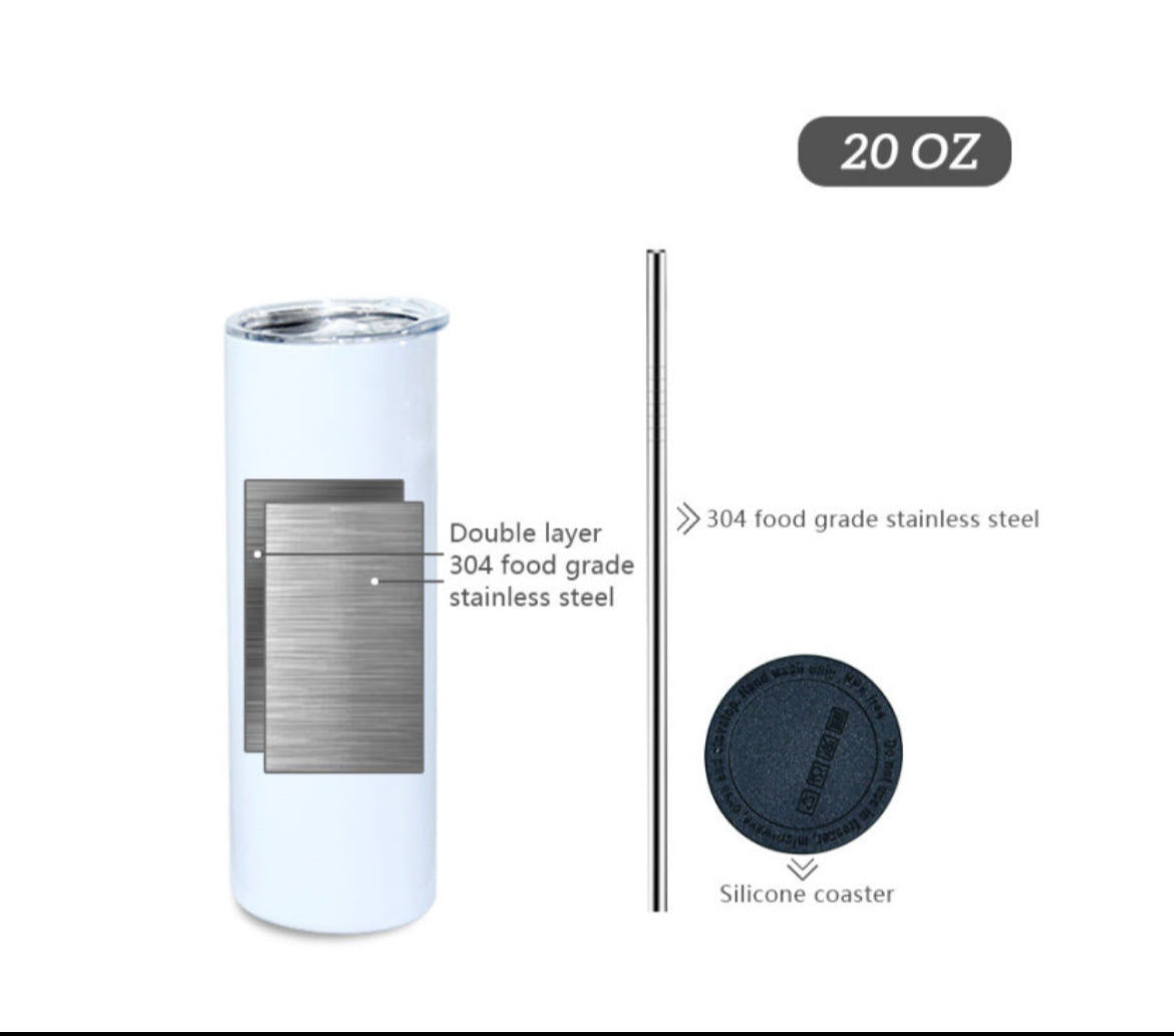 Meghan Trainor | To The Moon | 20oz Skinny Tumbler