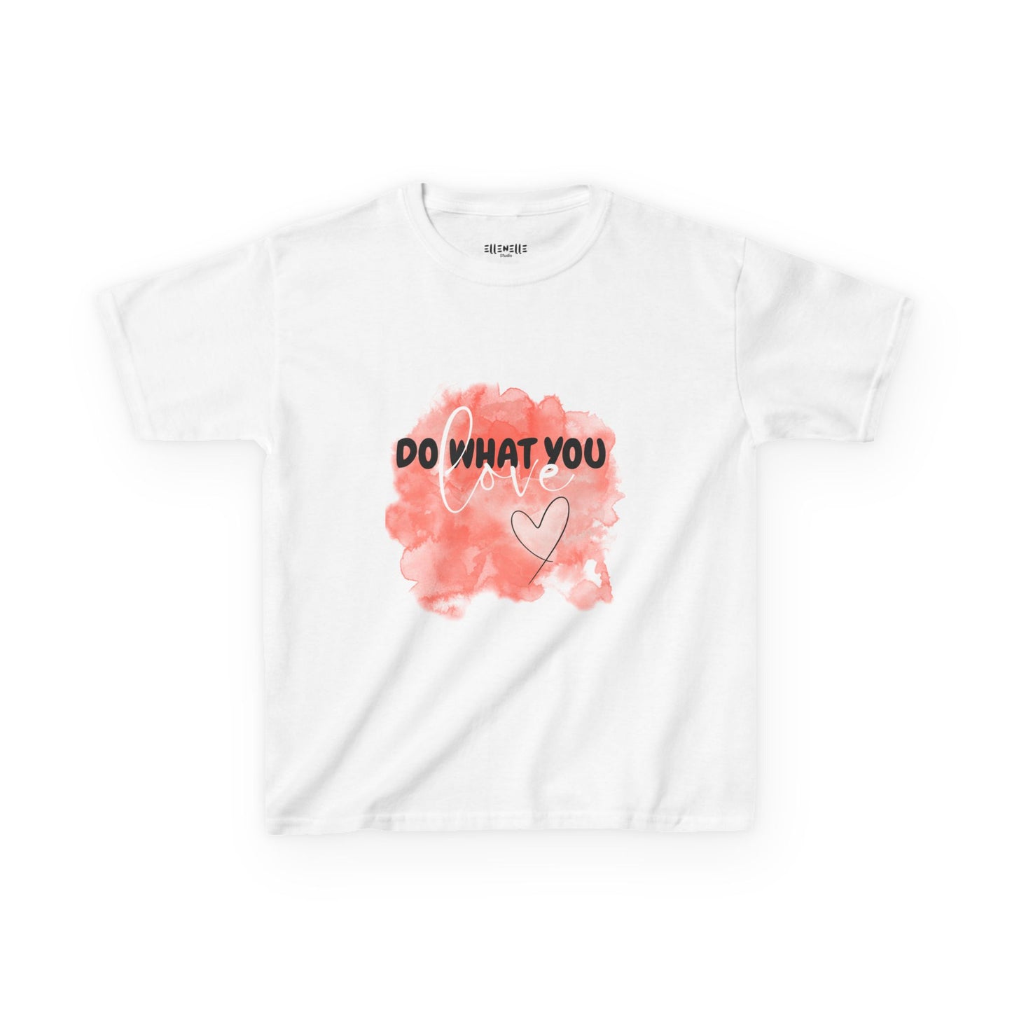 Do What You Love Motivational Kids T-Shirt, Positive Affirmation Shirt, Gift for Children, Encouraging Apparel