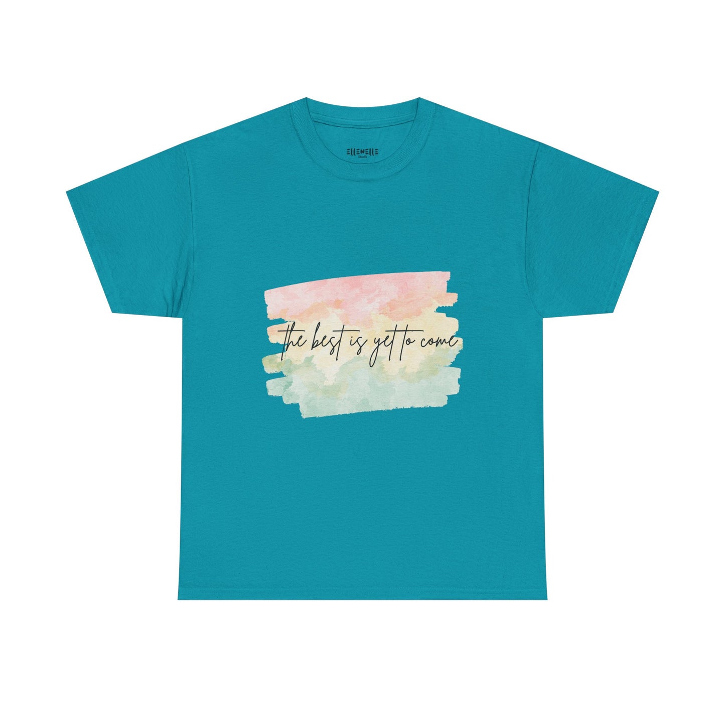 The Best Is Yet To Come Empowering Unisex Heavy Cotton Tee, Self-Love T-Shirt, Affirmation Apparel, Gift for Friends, Motivational Clothing