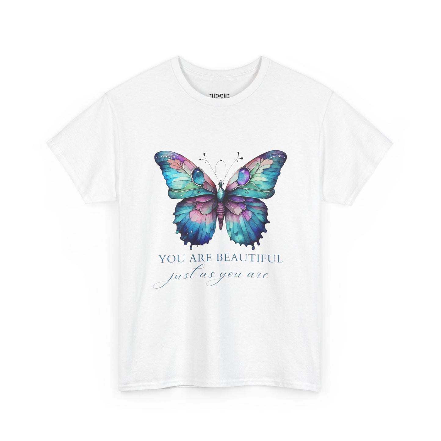 You Are  Beautiful Empowering Unisex Heavy Cotton Tee, Self-Love T-Shirt, Affirmation Apparel, Gift for Friends, Motivational Clothing