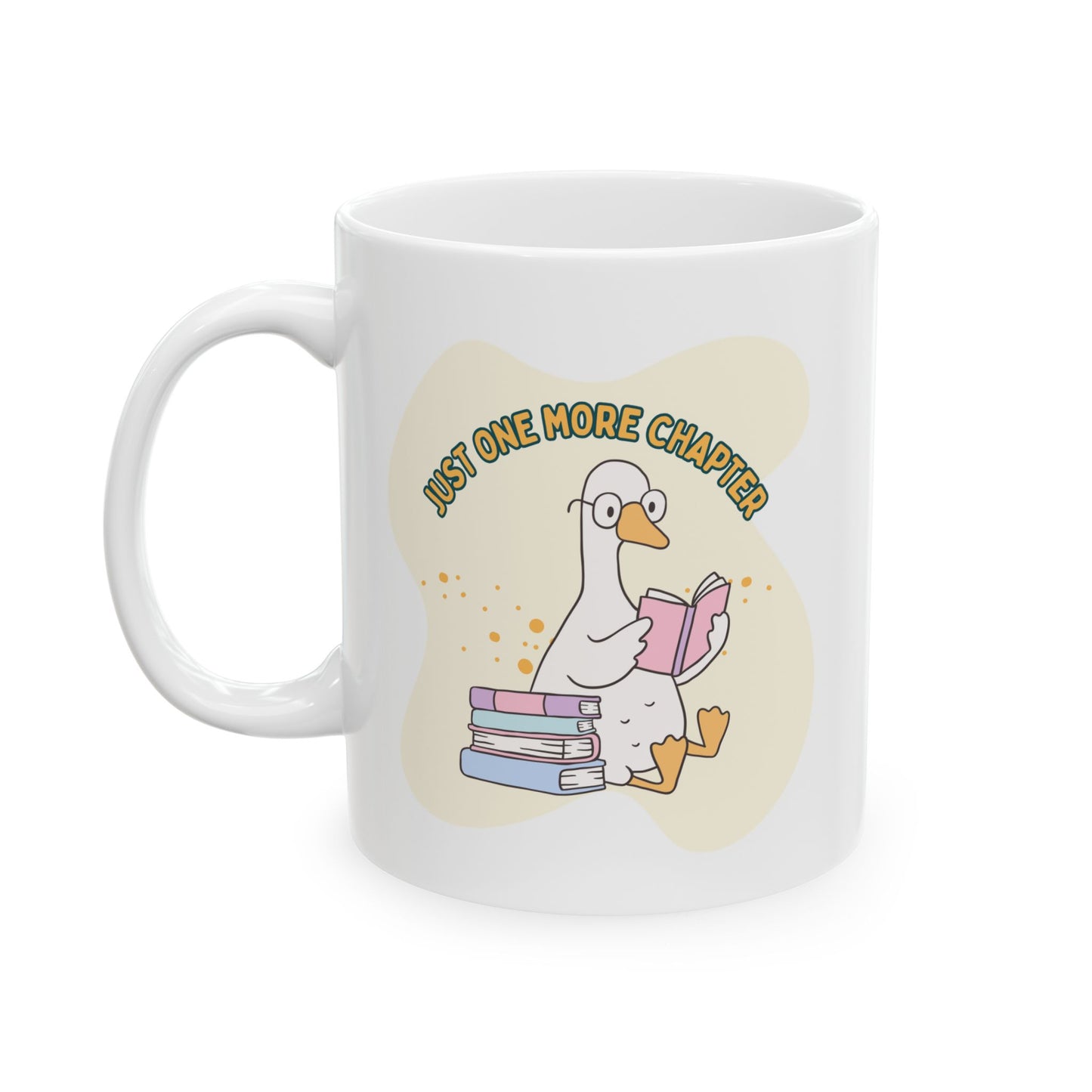 Just One More Chapter Mug - Book Lover Ceramic Mug 11oz 15oz