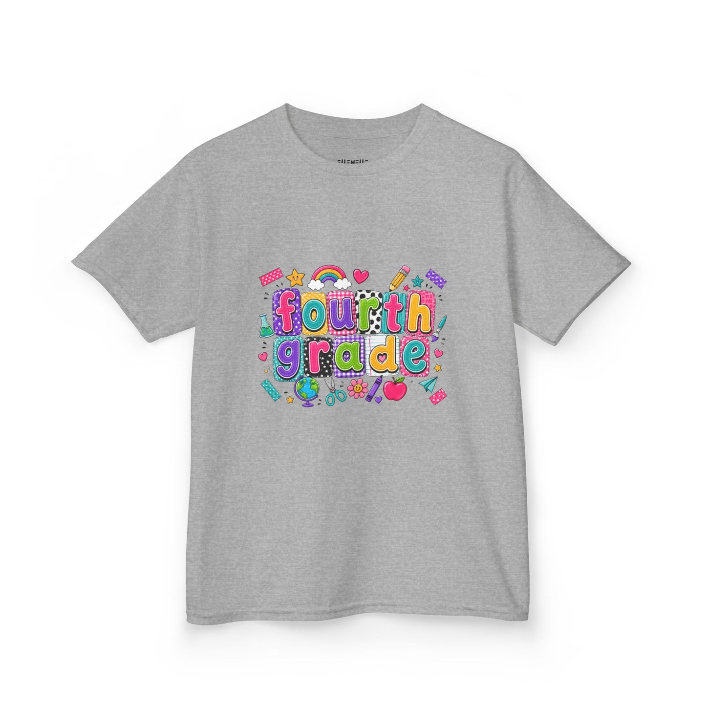 Fourth Grade T‑Shirt — Bright Back-to-School Tee