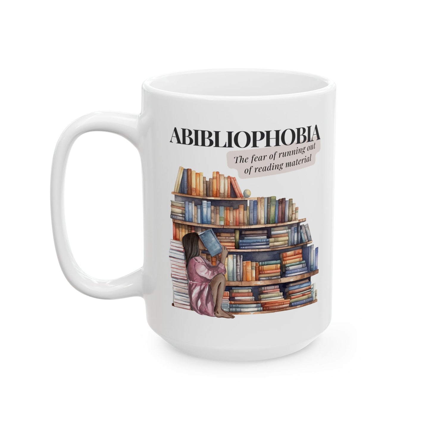 Mug - Book Lover Ceramic Mug 11oz 15oz