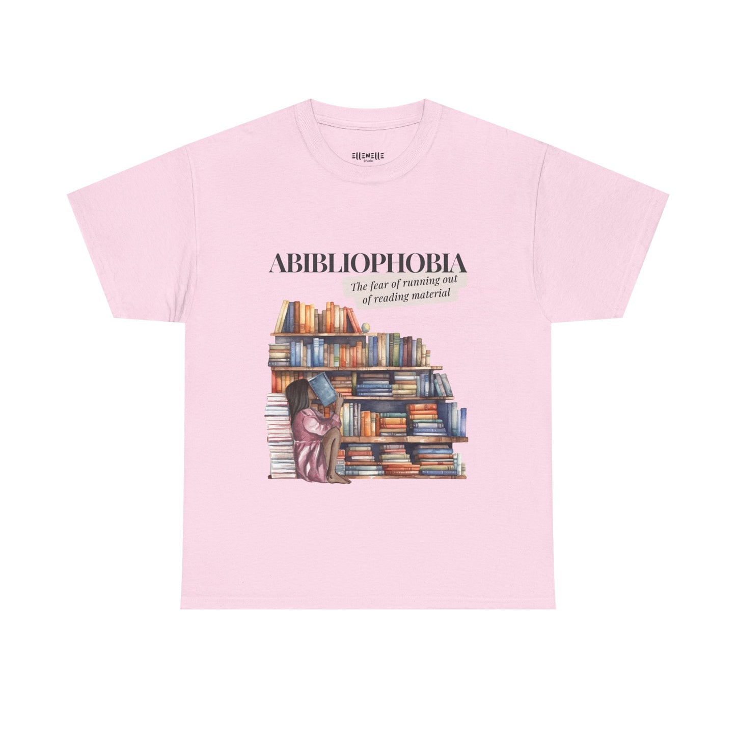 Book-lover, Abibliophobia Definition, Unisex Tee