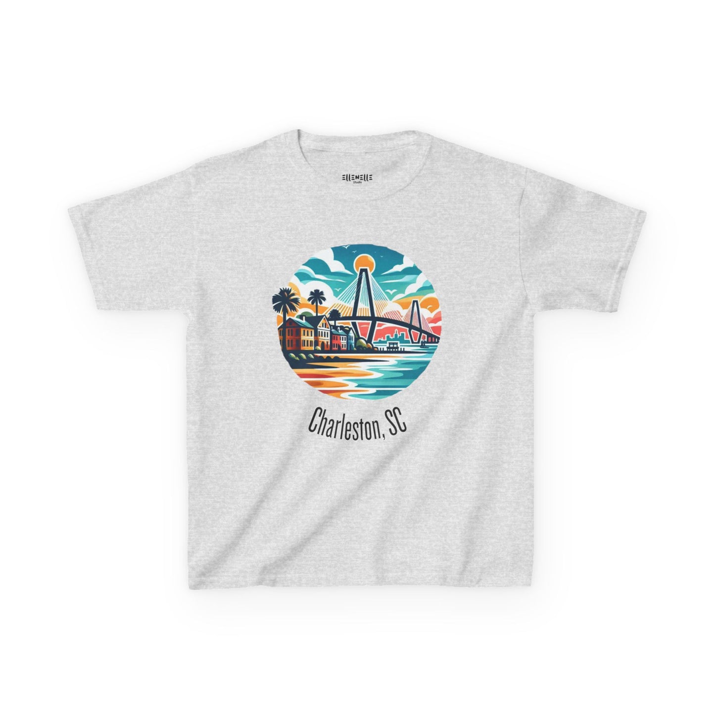 Charleston SC Kids Heavy Cotton Tee, Fun Summer Tee, Kids Vacation Shirt, Coastal Adventure Kids Apparel, Beach Day Outfit, Summer [...]