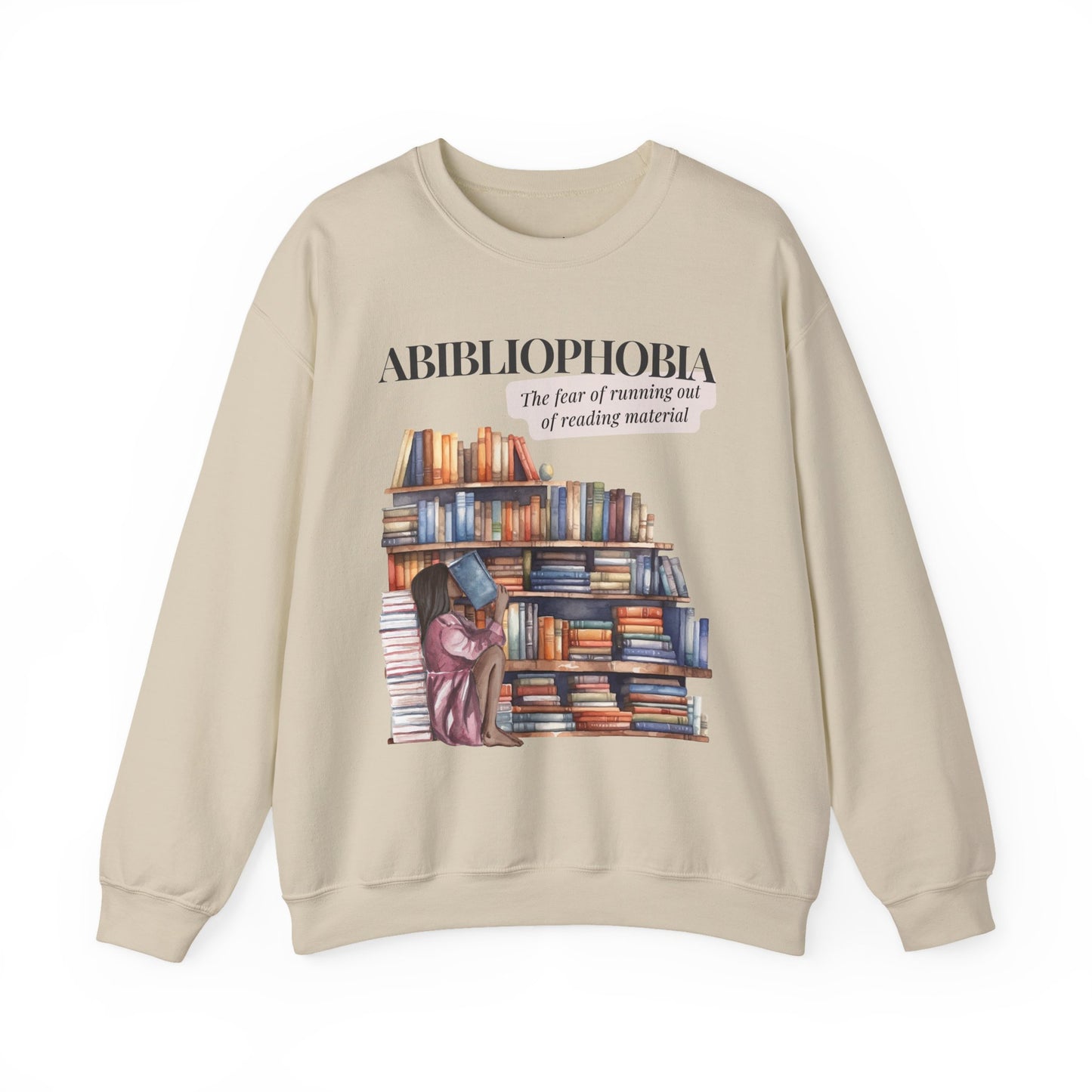 Cozy Bibliophile Sweatshirt, Perfect Gift for Book Lovers, Literary Apparel, Cozy Reading Gift, Cute Bookworm Crewneck