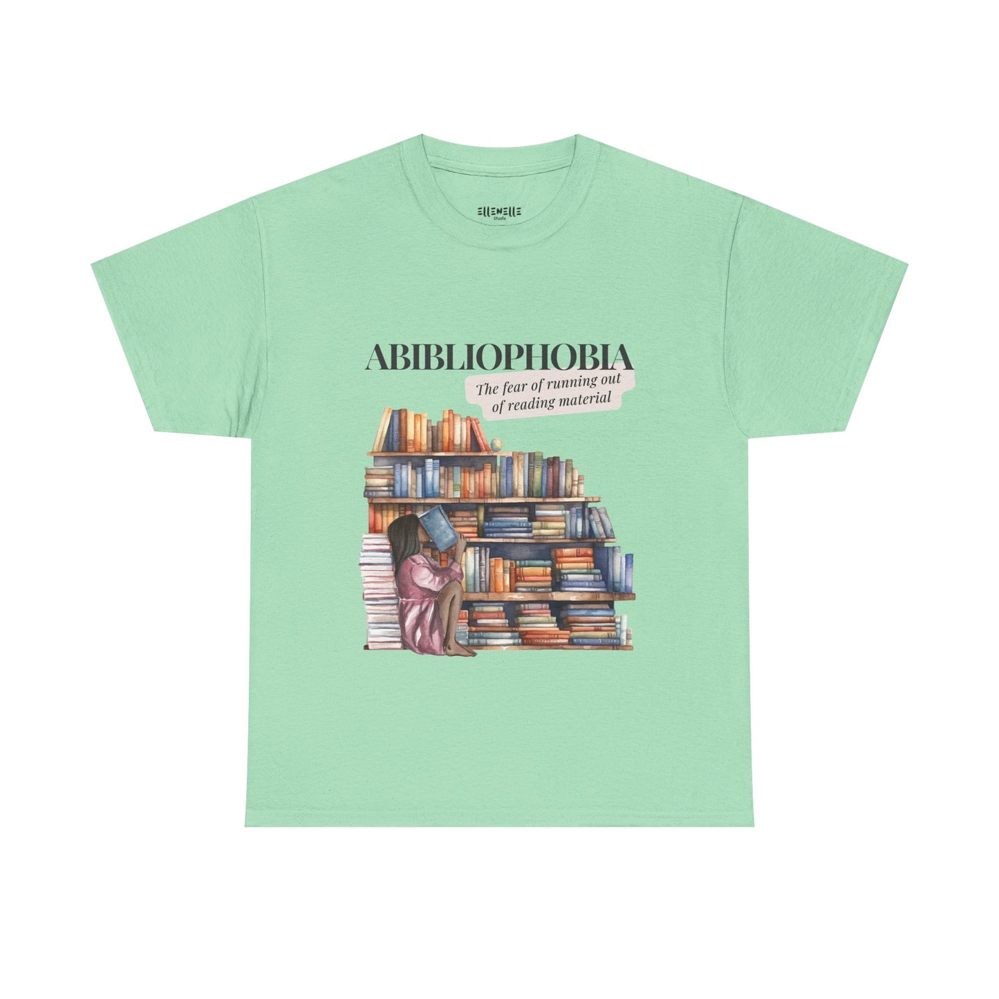 Book-lover, Abibliophobia Definition, Unisex Tee