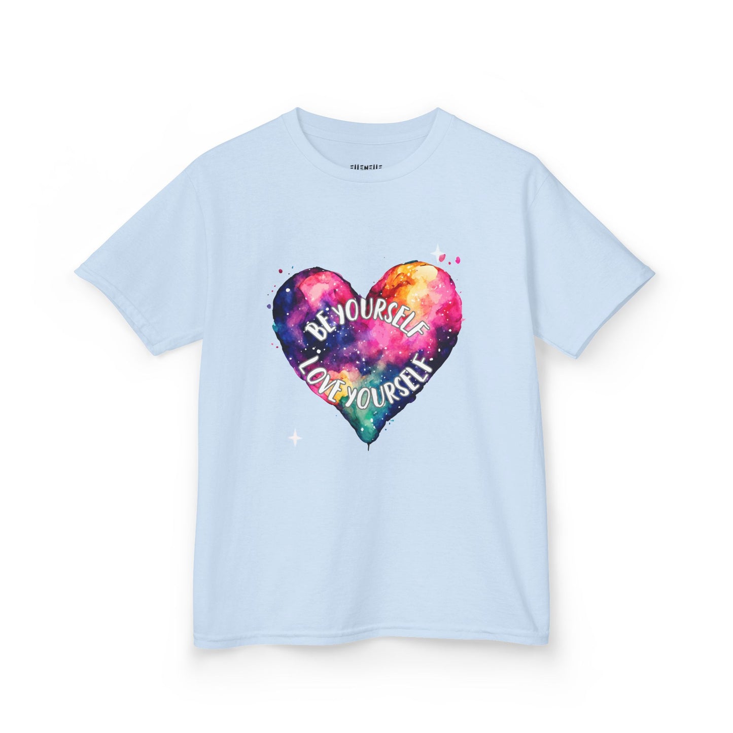Be Yourself Love Yourself Motivational Kids T-Shirt, Positive Affirmation Shirt, Gift for Children, Encouraging Apparel