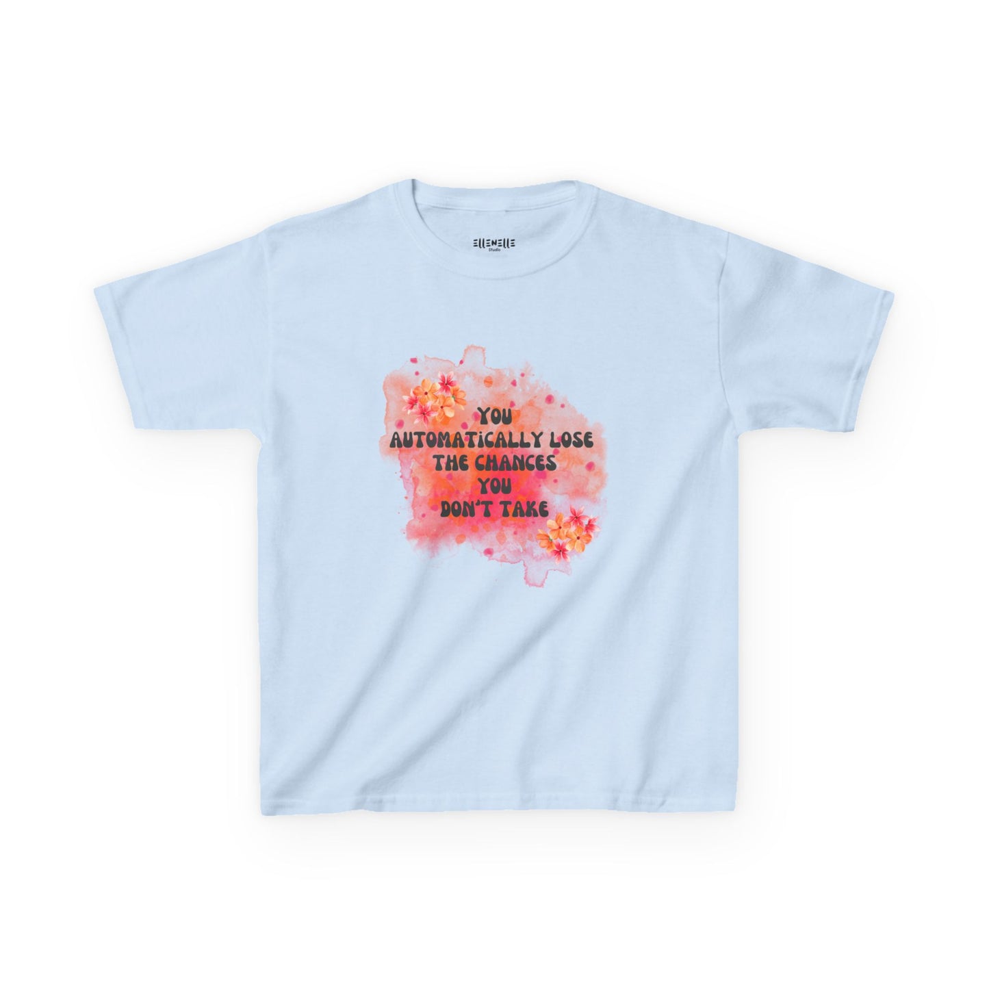 Chances You Don't Take Motivational Kids T-Shirt, Positive Affirmation Shirt, Gift for Children, Encouraging Apparel