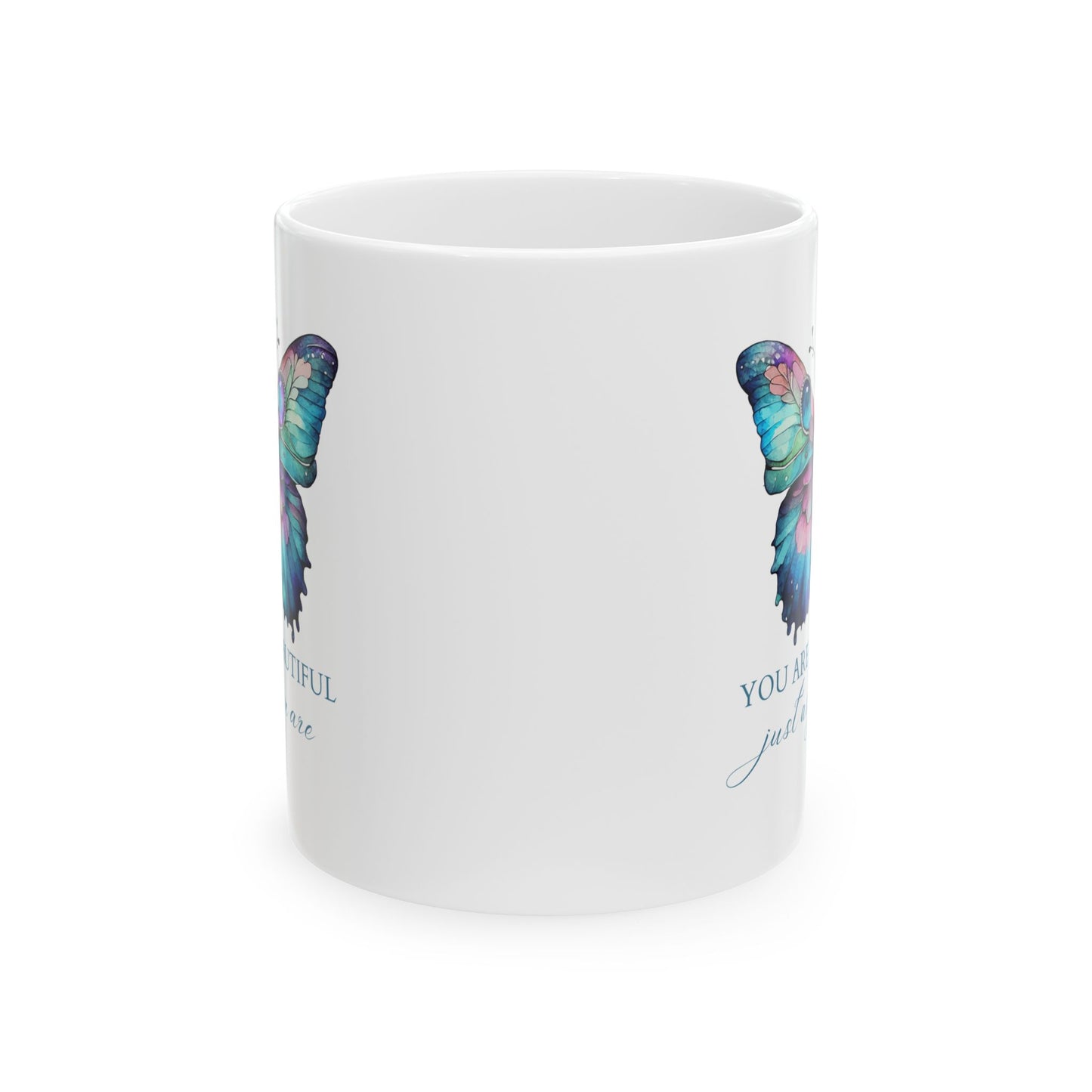You Are  Beautiful Inspirational Ceramic Mug, 11oz and 15oz Coffee Cup for Motivation, Great Gift for Friends, Birthday, Self-Care, Office Decor, [...]