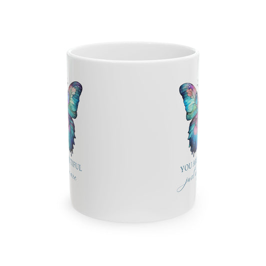 You Are  Beautiful Inspirational Ceramic Mug, 11oz and 15oz Coffee Cup for Motivation, Great Gift for Friends, Birthday, Self-Care, Office Decor, [...]
