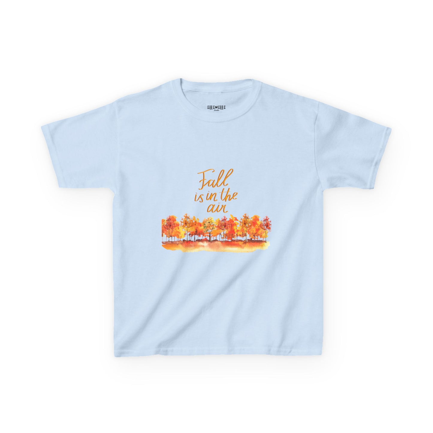 Fall is in the Air Cotton Tee, Autumn Tee, Fall Celebration T-Shirt