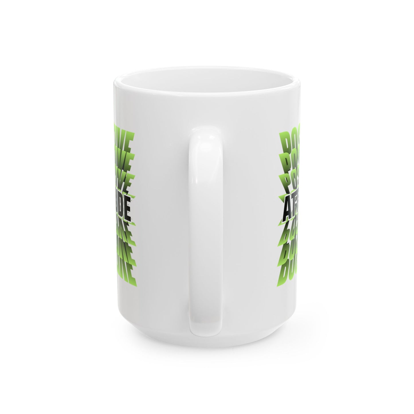 Positive Attitude Inspirational Ceramic Mug, 11oz and 15oz Coffee Cup for Motivation, Great Gift for Friends, Birthday, Self-Care, Office Decor, [...]