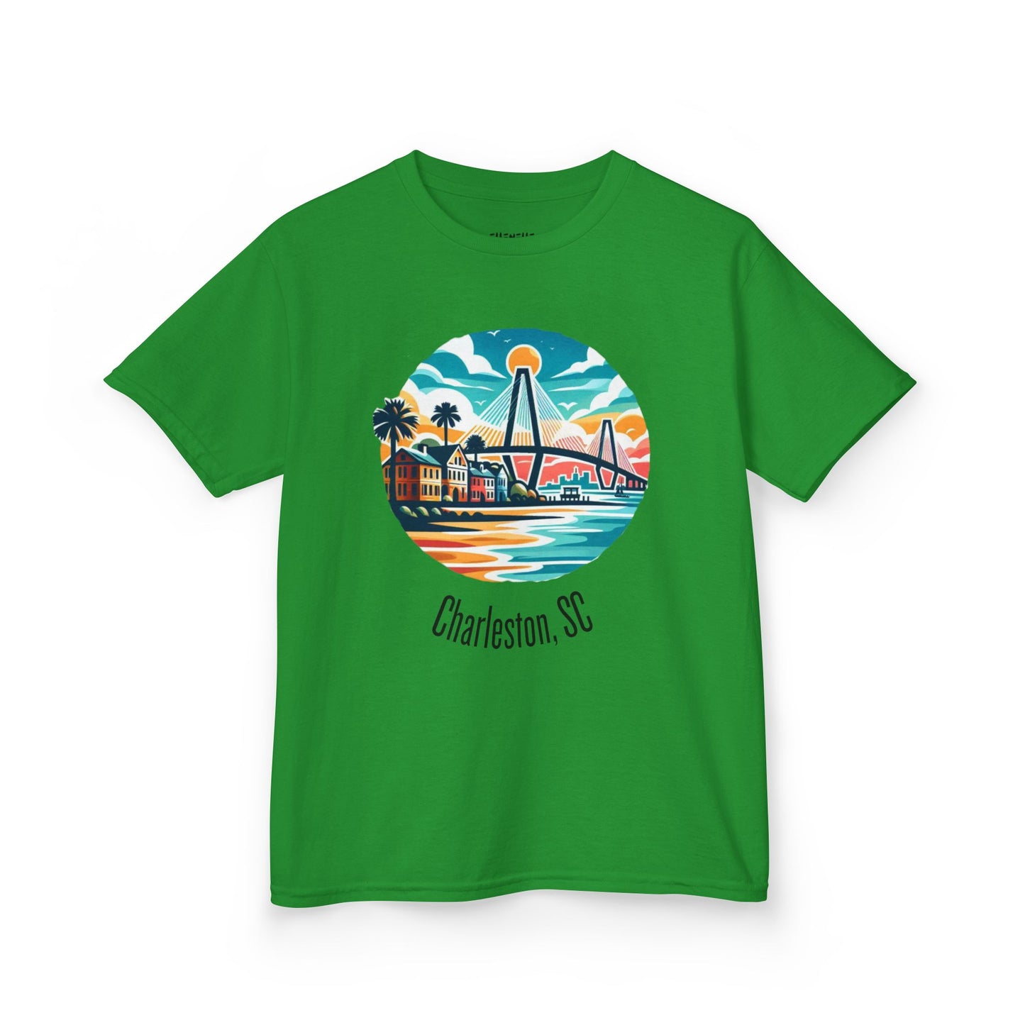 Charleston SC Kids Heavy Cotton Tee, Fun Summer Tee, Kids Vacation Shirt, Coastal Adventure Kids Apparel, Beach Day Outfit, Summer [...]