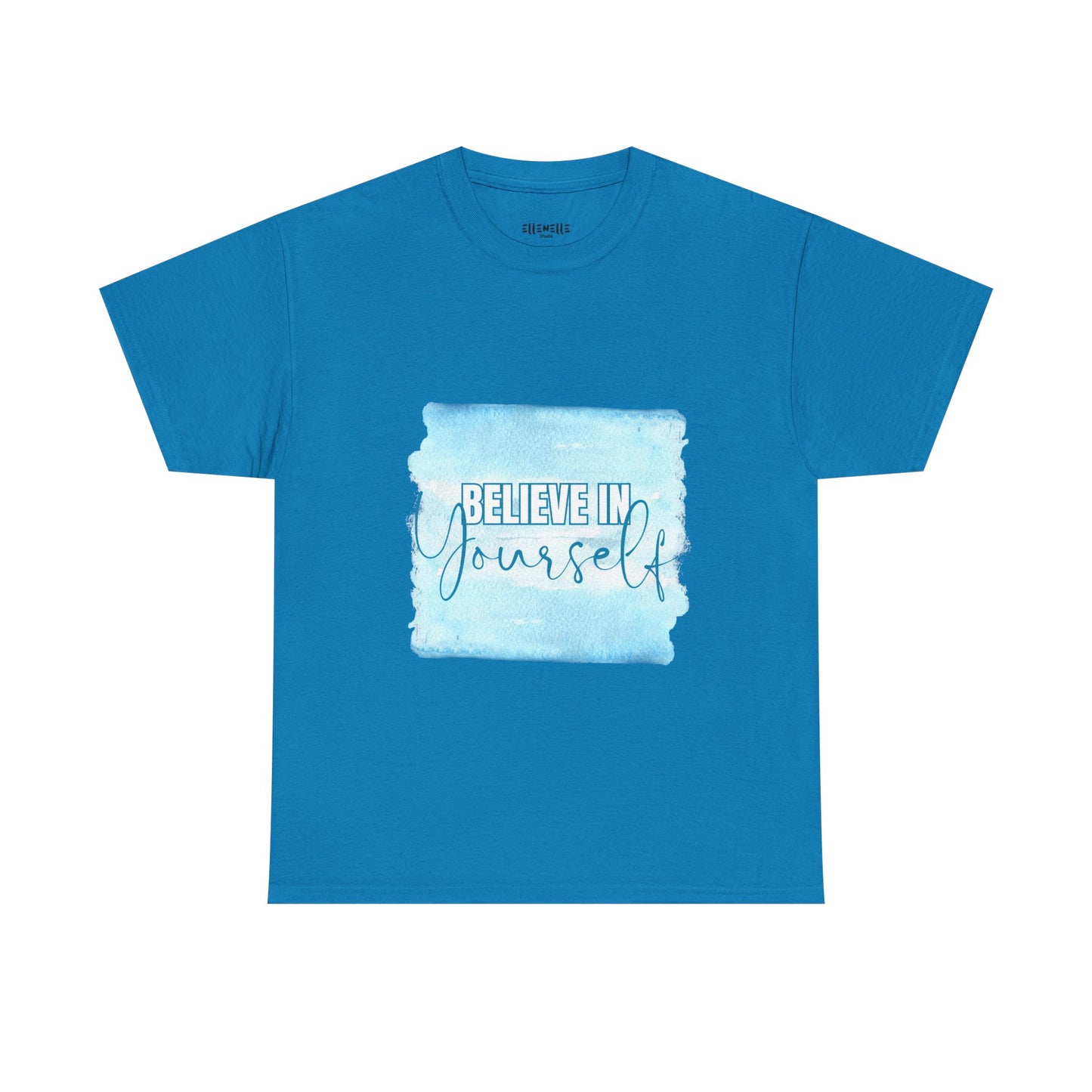 Believe in Yourself Empowering Unisex Heavy Cotton Tee, Self-Love T-Shirt, Affirmation Apparel, Gift for Friends, Motivational Clothing