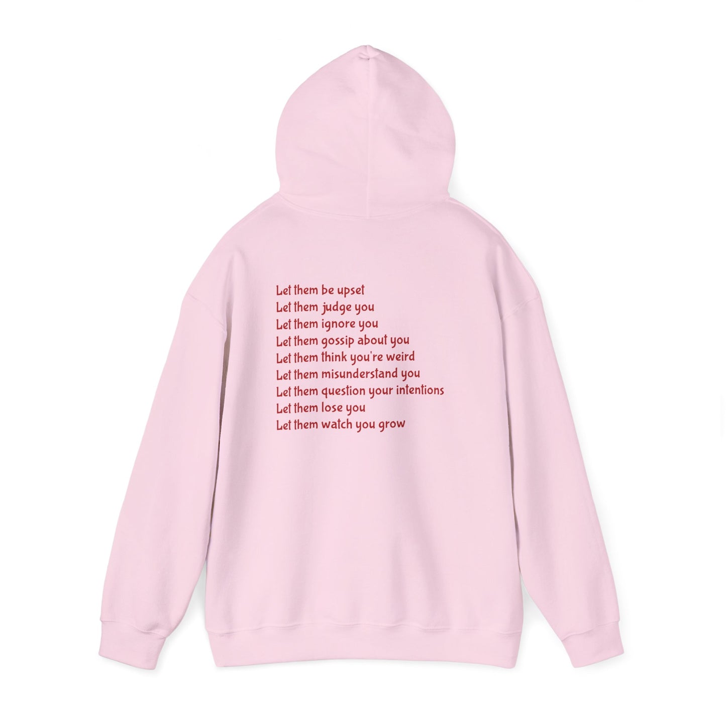 Let Them Motivational Hoodie, Unisex Sweatshirt, Casual Comfort Wear, Gift for Teens, Inspirational Clothing, Everyday Hoodie