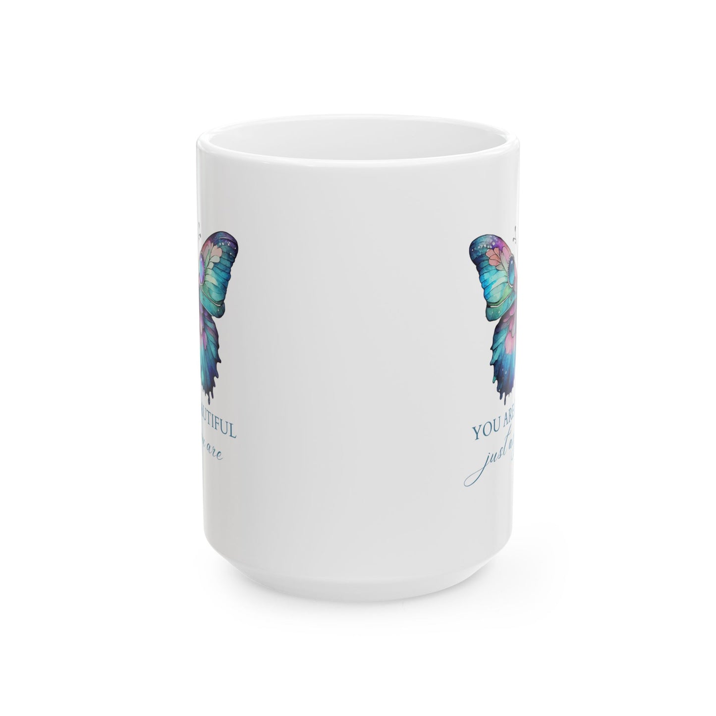 You Are  Beautiful Inspirational Ceramic Mug, 11oz and 15oz Coffee Cup for Motivation, Great Gift for Friends, Birthday, Self-Care, Office Decor, [...]