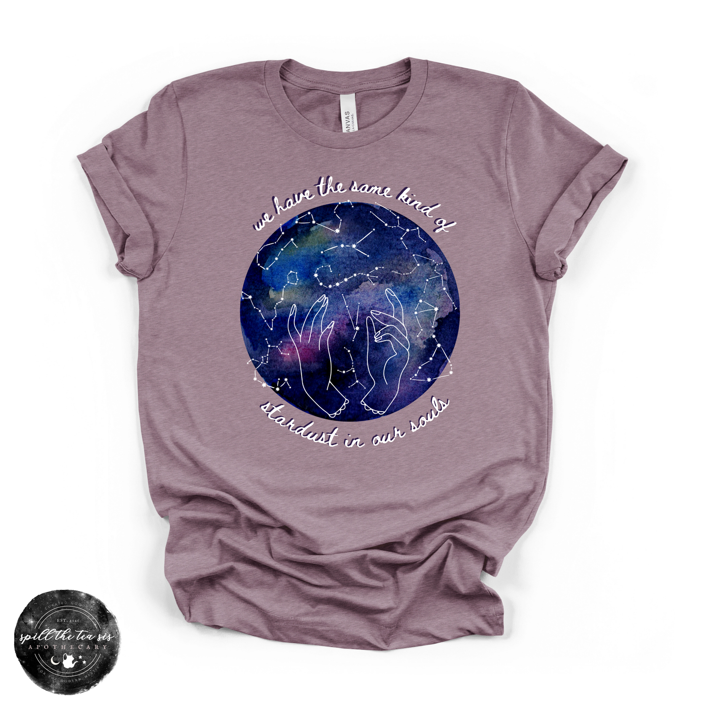 Stardust in Our Souls Tee | Celestial Graphic T-Shirt