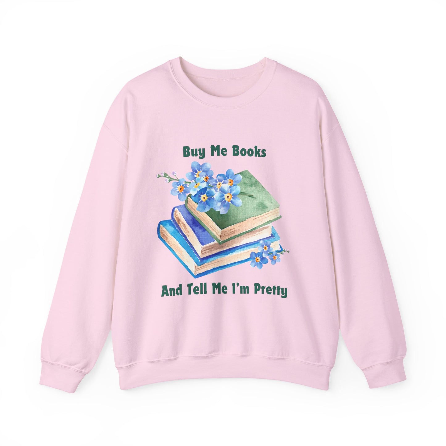 Buy Me Books, Cozy Bibliophile Sweatshirt, Perfect Gift for Book Lovers, Literary Apparel, Cozy Reading Gift, Cute Bookworm Crewneck