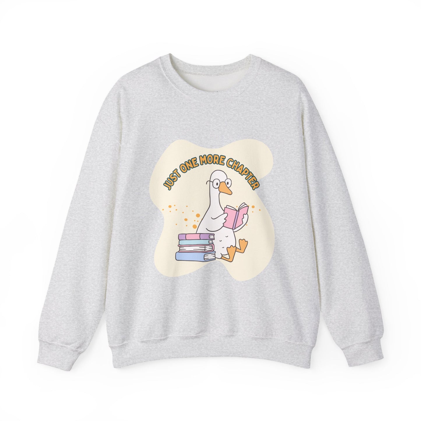 Just One More Chapter Sweatshirt, Perfect Gift for Book Lovers, Literary Apparel, Cozy Reading Gift, Cute Bookworm Crewneck