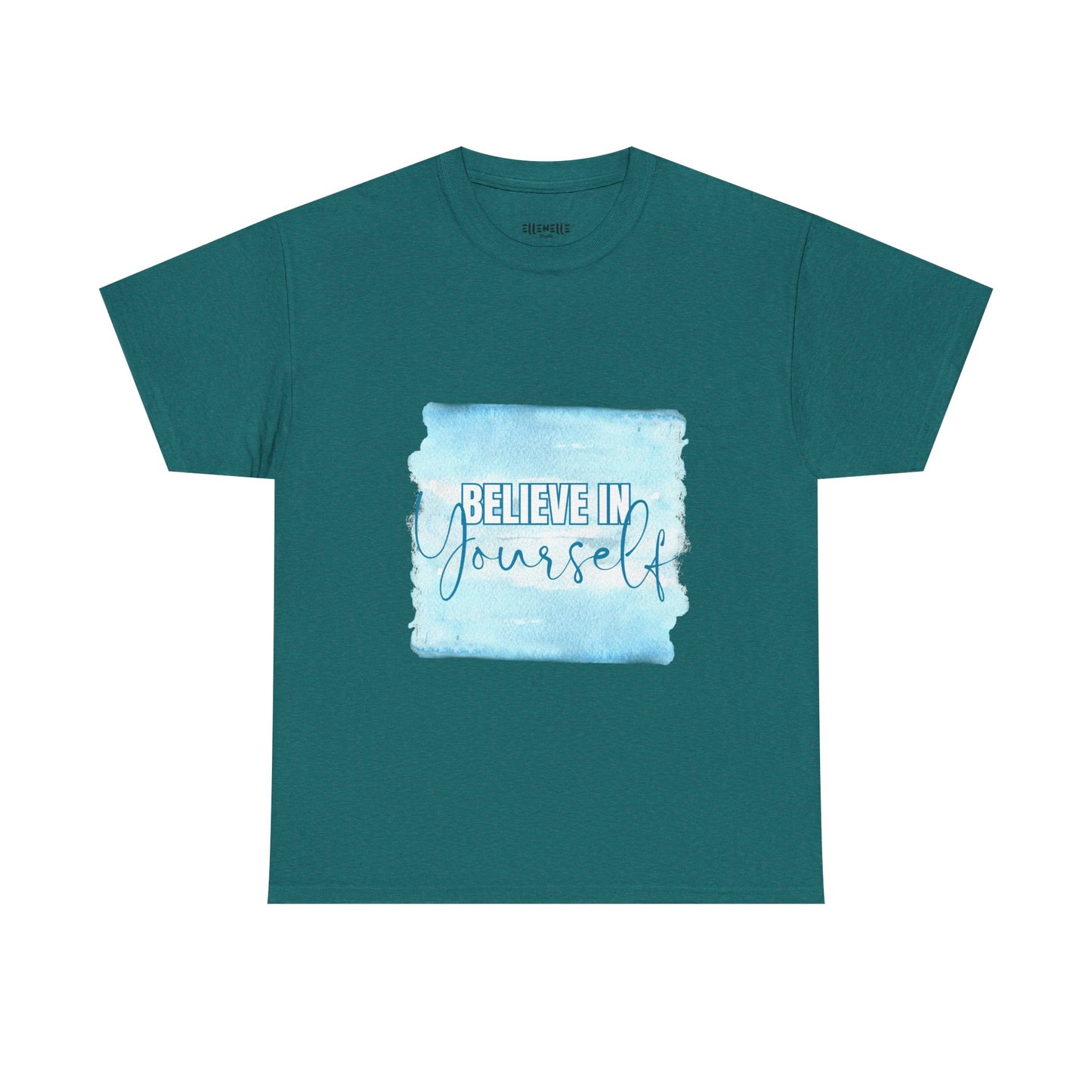 Believe in Yourself Empowering Unisex Heavy Cotton Tee, Self-Love T-Shirt, Affirmation Apparel, Gift for Friends, Motivational Clothing