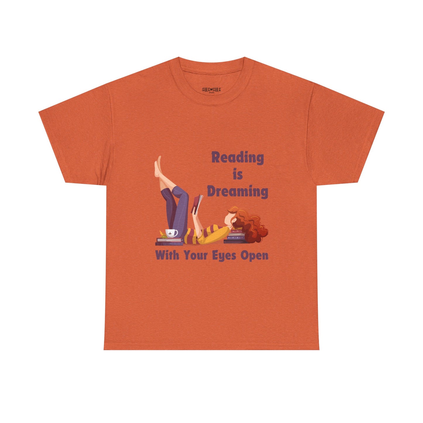 Reading is Dreaming With My Eyes Open... T-Shirt, Unisex Tee