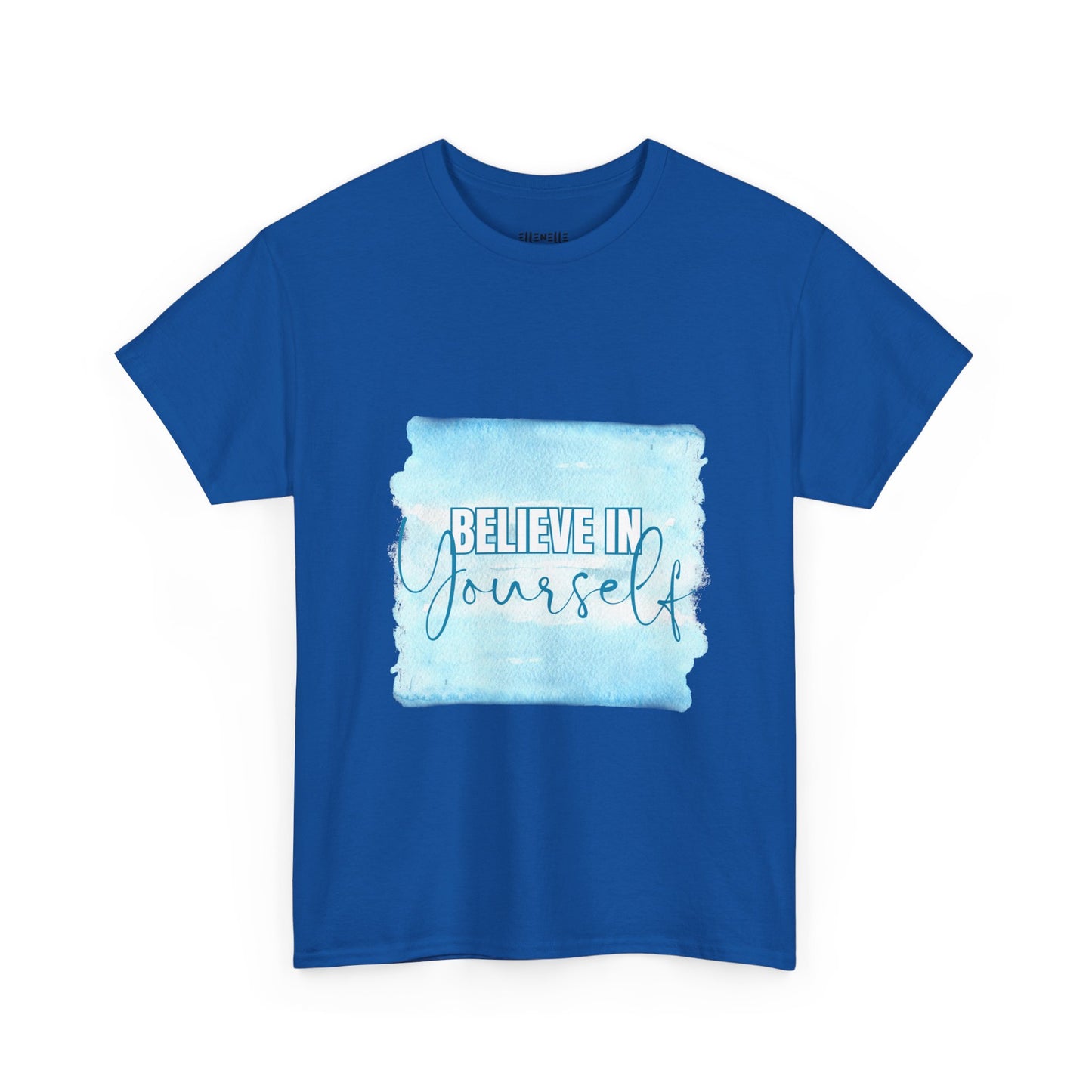 Believe in Yourself Empowering Unisex Heavy Cotton Tee, Self-Love T-Shirt, Affirmation Apparel, Gift for Friends, Motivational Clothing