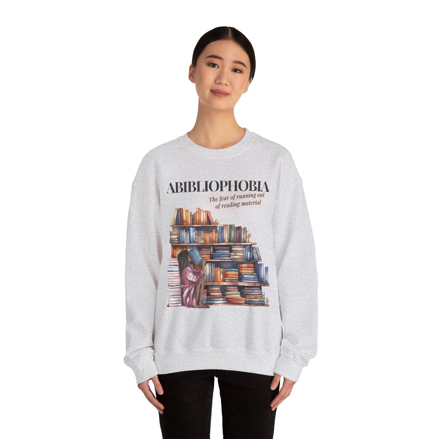 Cozy Bibliophile Sweatshirt, Perfect Gift for Book Lovers, Literary Apparel, Cozy Reading Gift, Cute Bookworm Crewneck