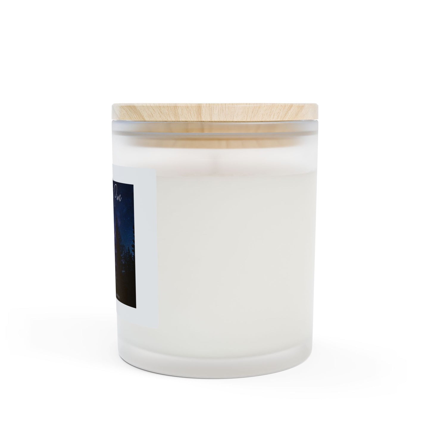 Midnight in the Pines Scented Candle - 11oz Frosted Glass