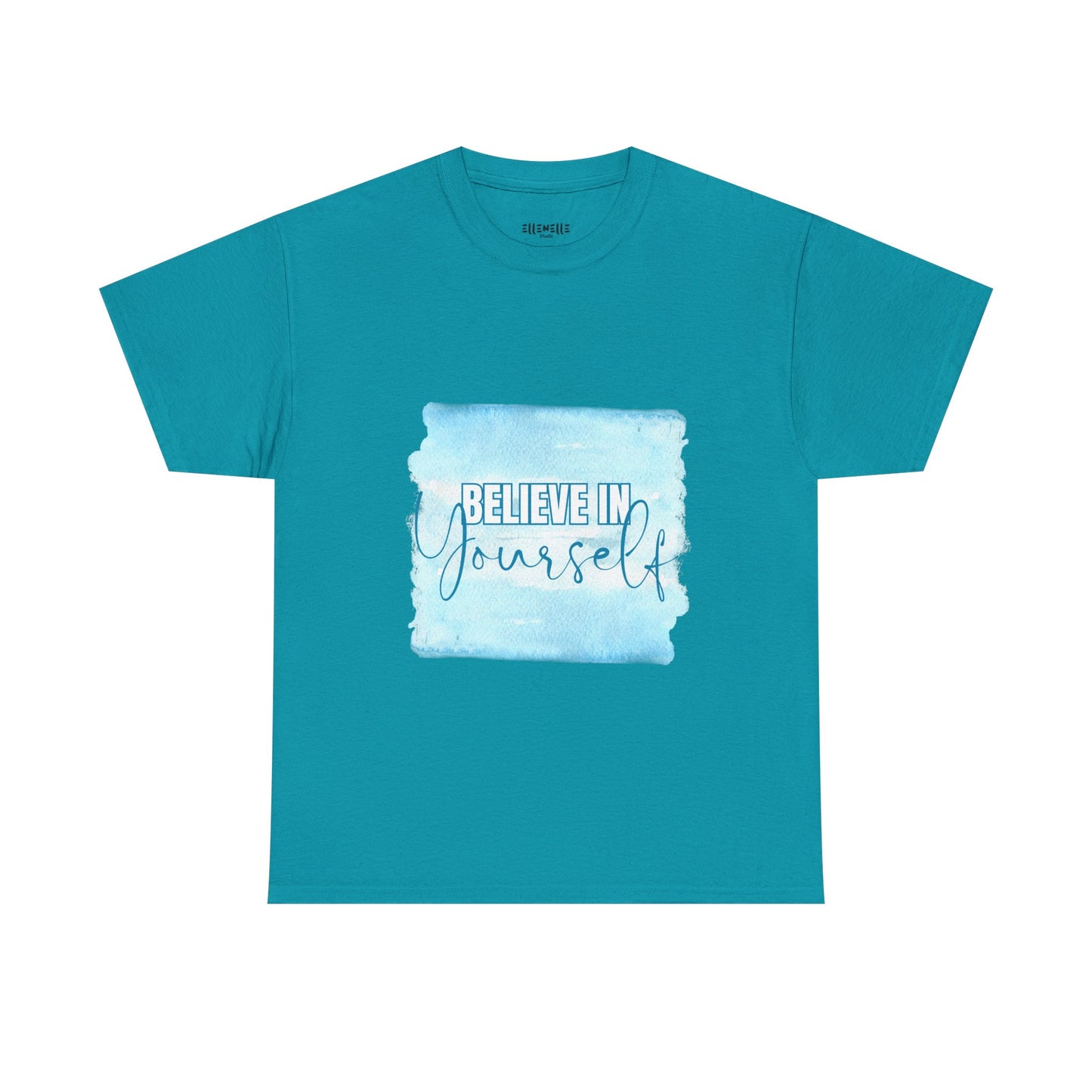 Believe in Yourself Empowering Unisex Heavy Cotton Tee, Self-Love T-Shirt, Affirmation Apparel, Gift for Friends, Motivational Clothing